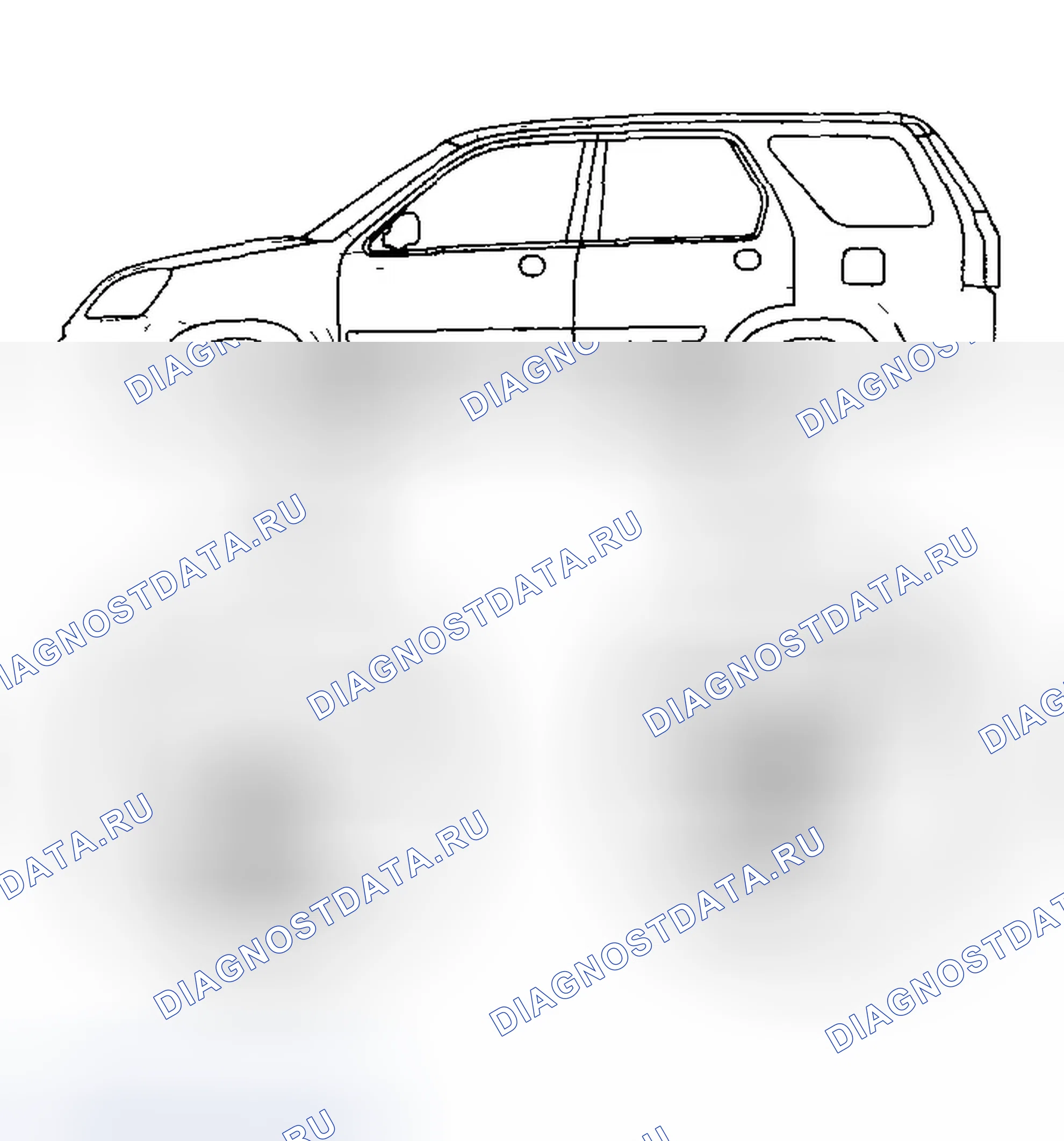 Рис. 63: Запуск и ускорение на передаче заднего хода (режим 4WD). Honda CR-V II рестайлинг