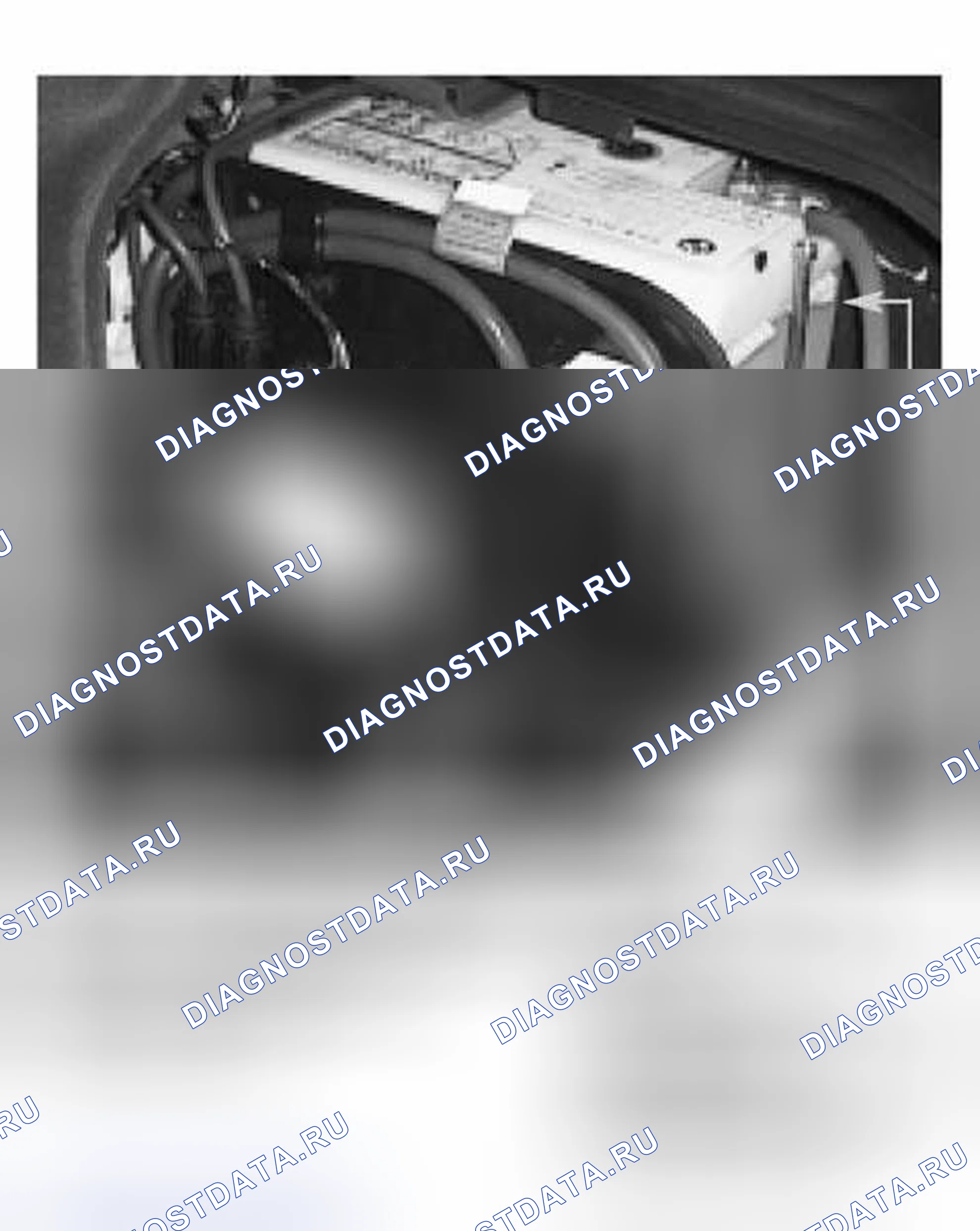 Рис. 44: Выключатель аккумулятора. BMW Z8 E52