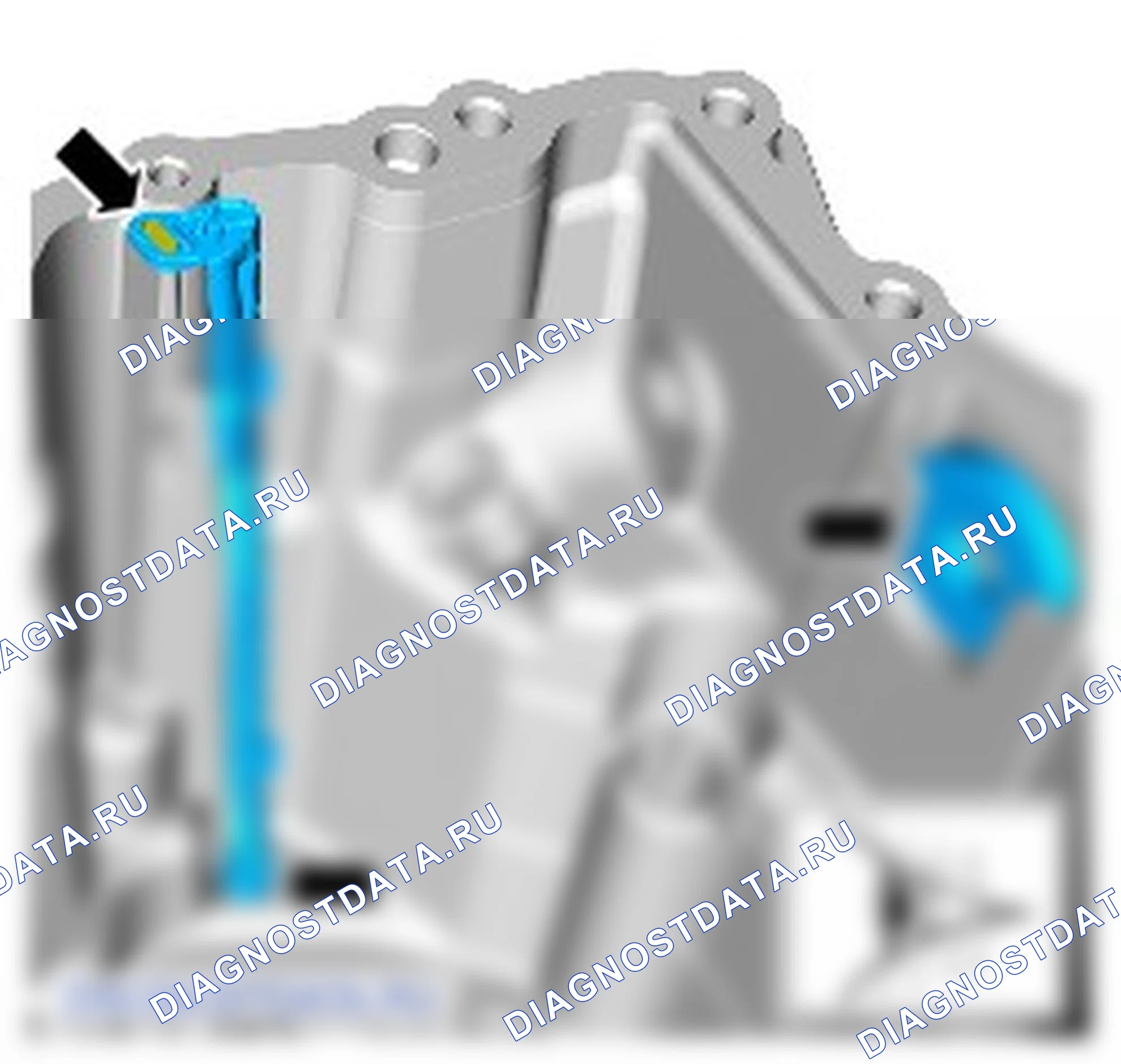 Разборка коробки передач. Ford Transit Connect II