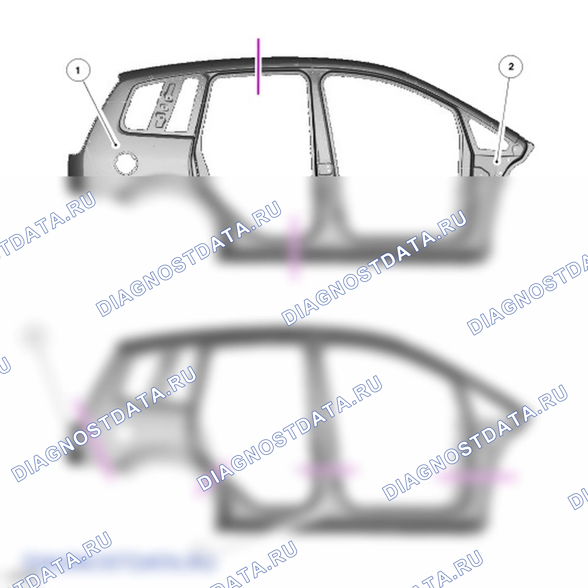 Кузов и рама: описание и работа. Ford C-MAX I рестайлинг