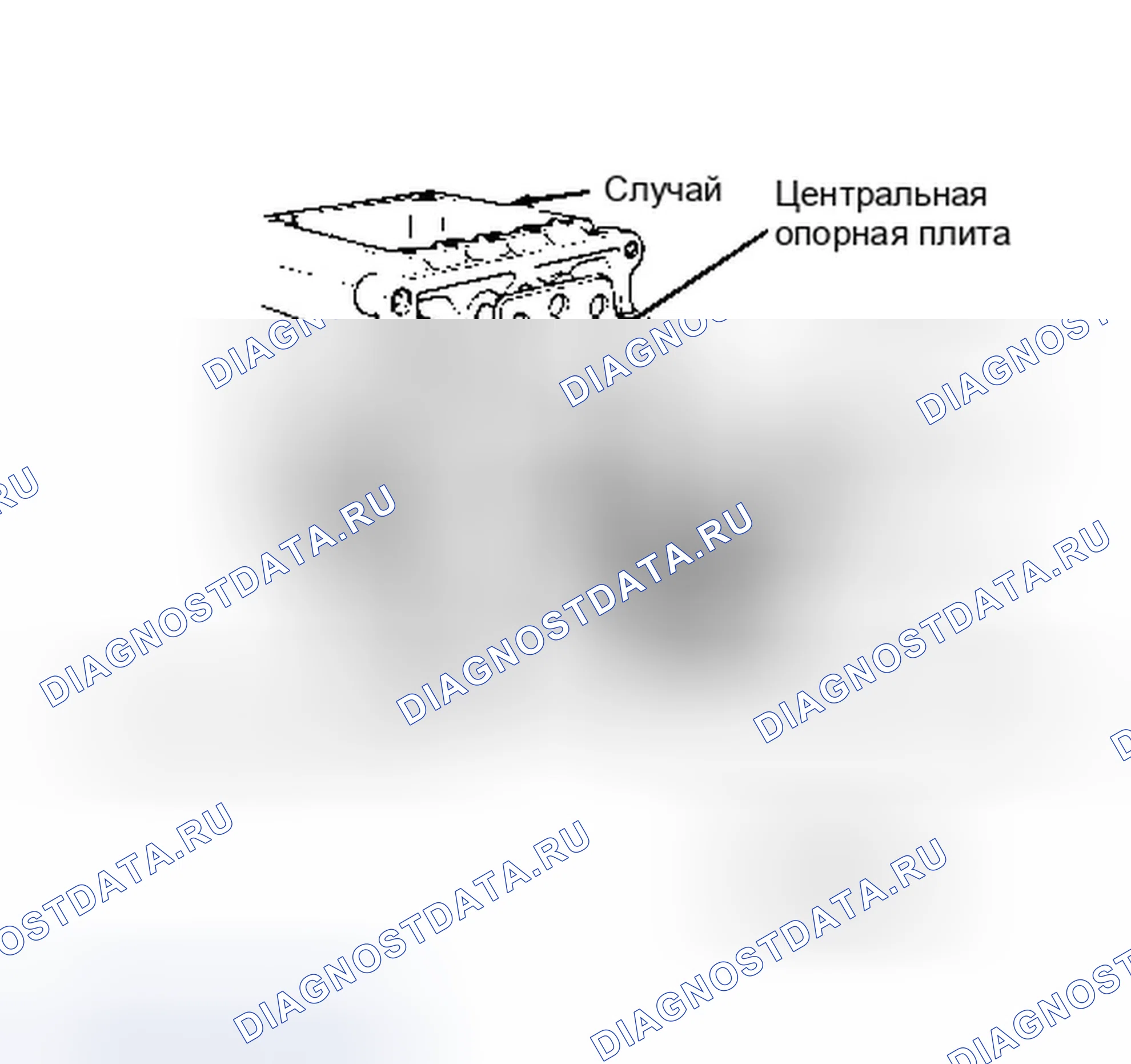 Рис. 1: ПОВТОРНАЯ СБОРКА КОРОБКИ ПЕРЕДАЧ. Dodge Dakota Sport 