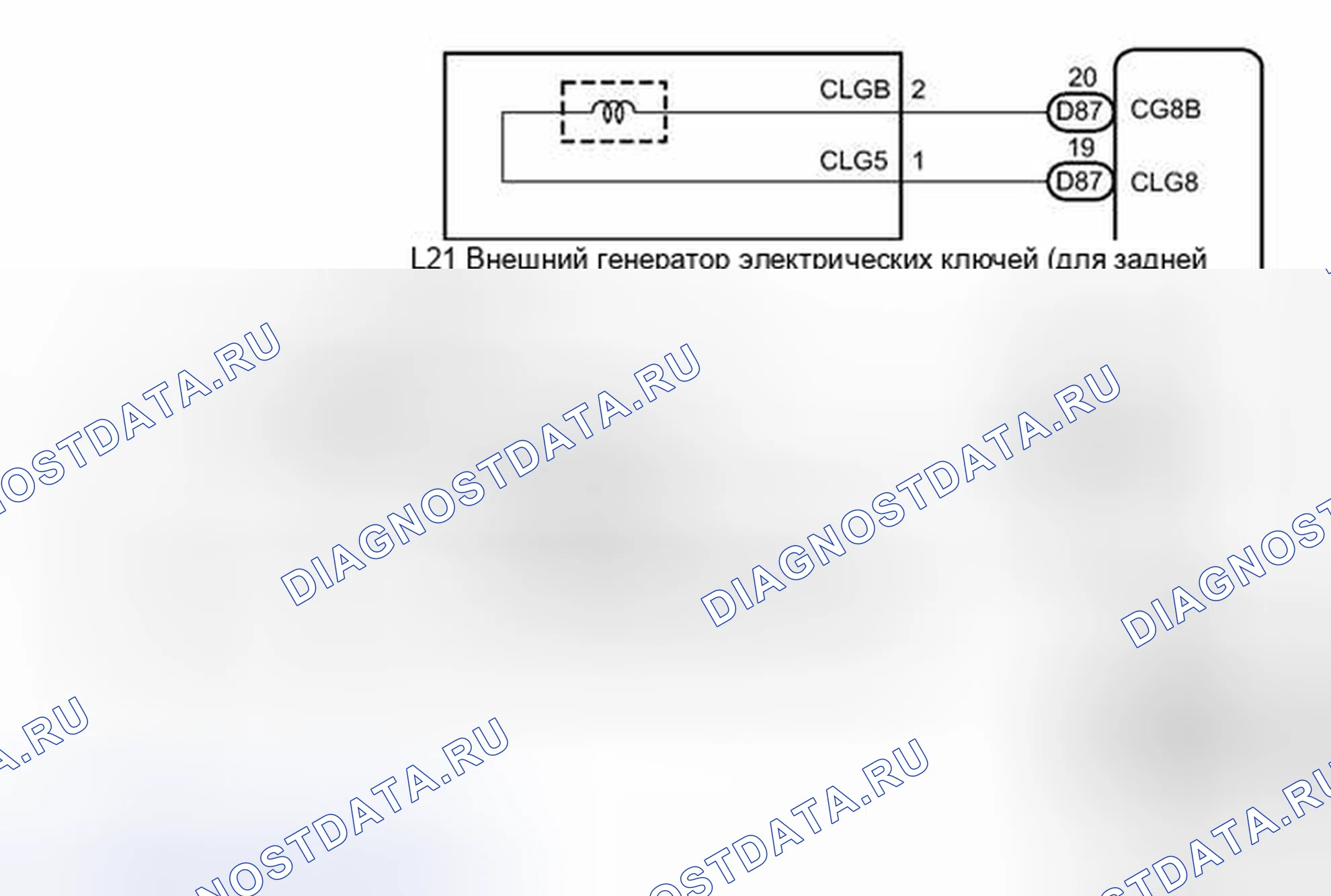 Рис. 204: электросхема. Toyota Sienna III