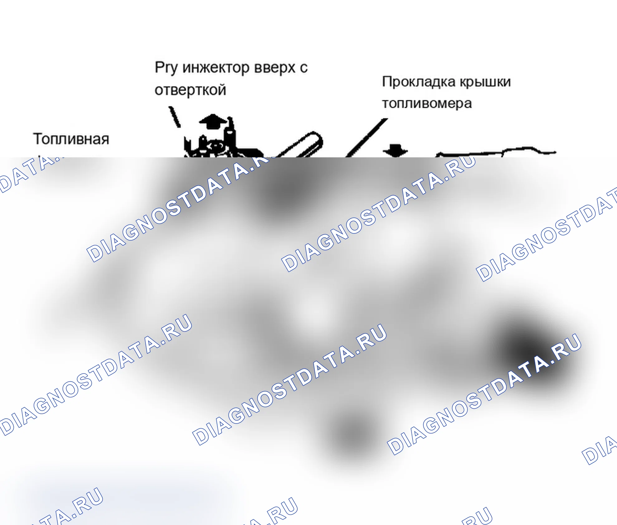 Рис. 7: Топливная форсунка. Chevrolet Cavalier I