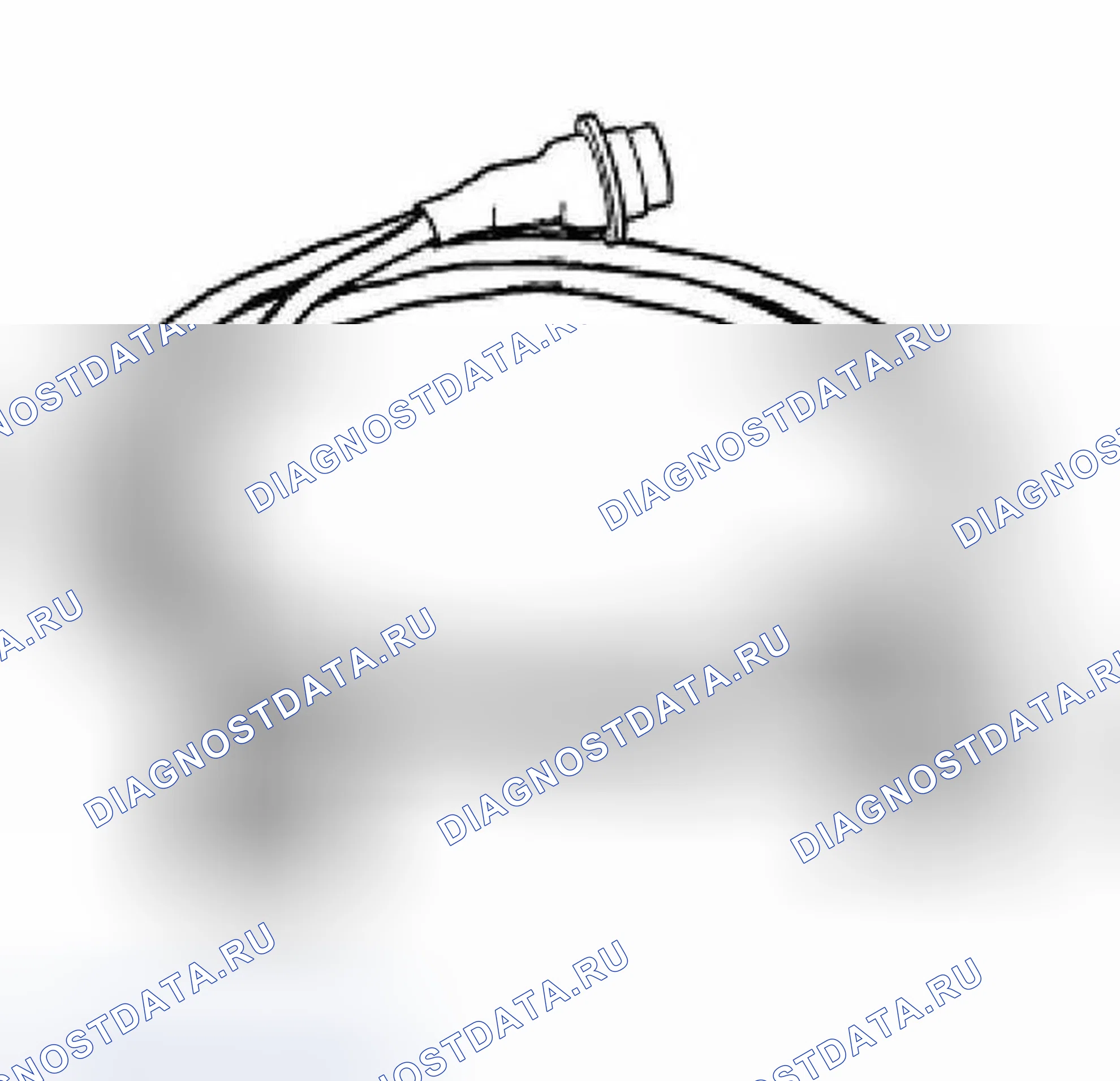 Рис. 482: Испытательный кабель 24 6 000, 8-контакт. BMW X5 E53