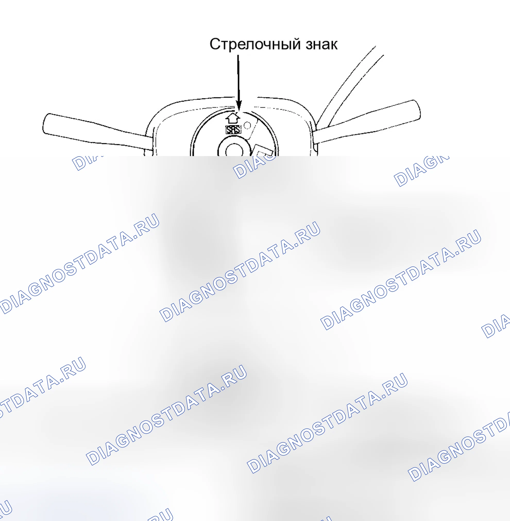 Рис. 24: ЦЕНТРОВКА КАБЕЛЬНОГО БАРАБАНА. Honda Odyssey I