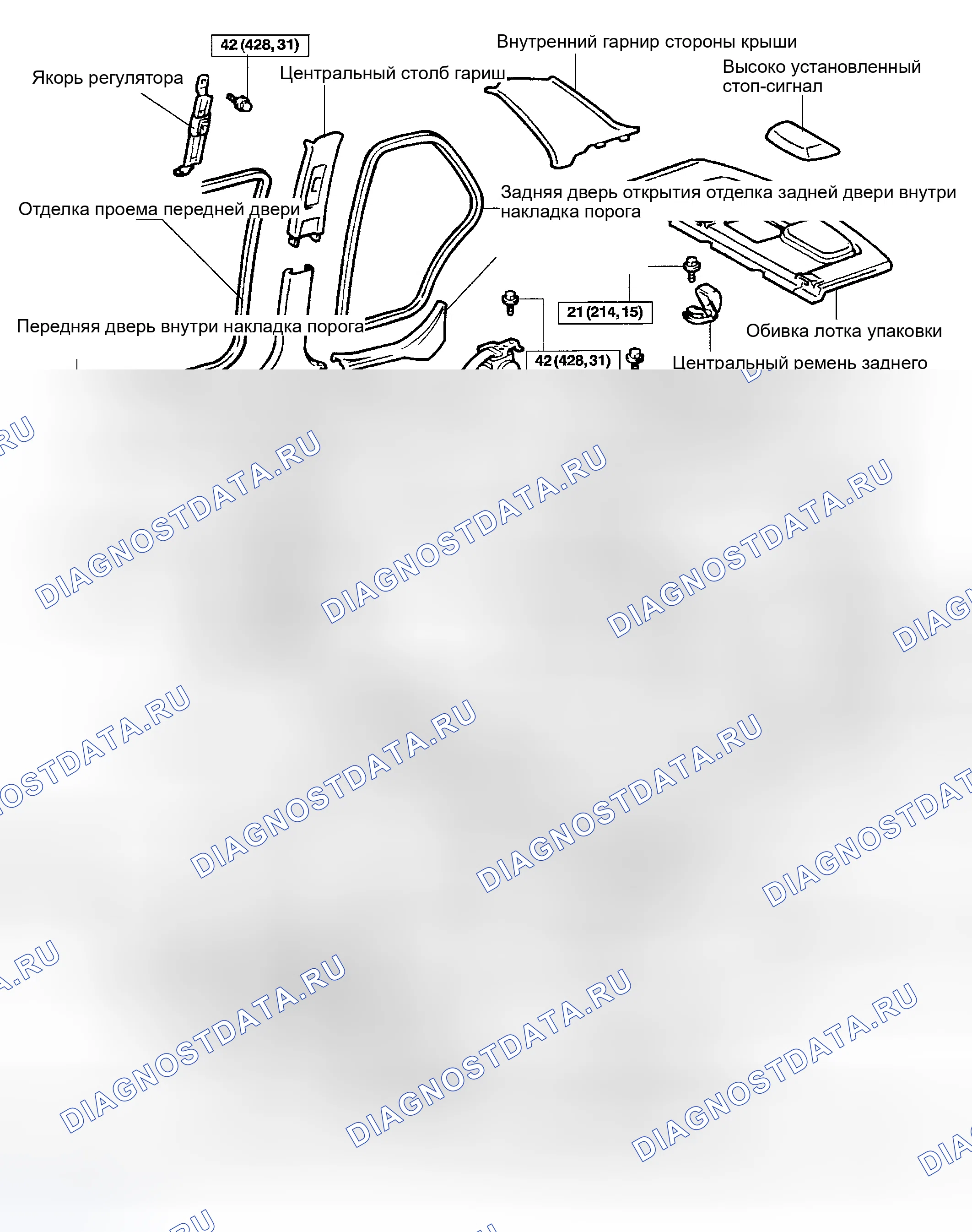 Рис. 1: КОМПОНЕНТЫ. Haval Menglong I