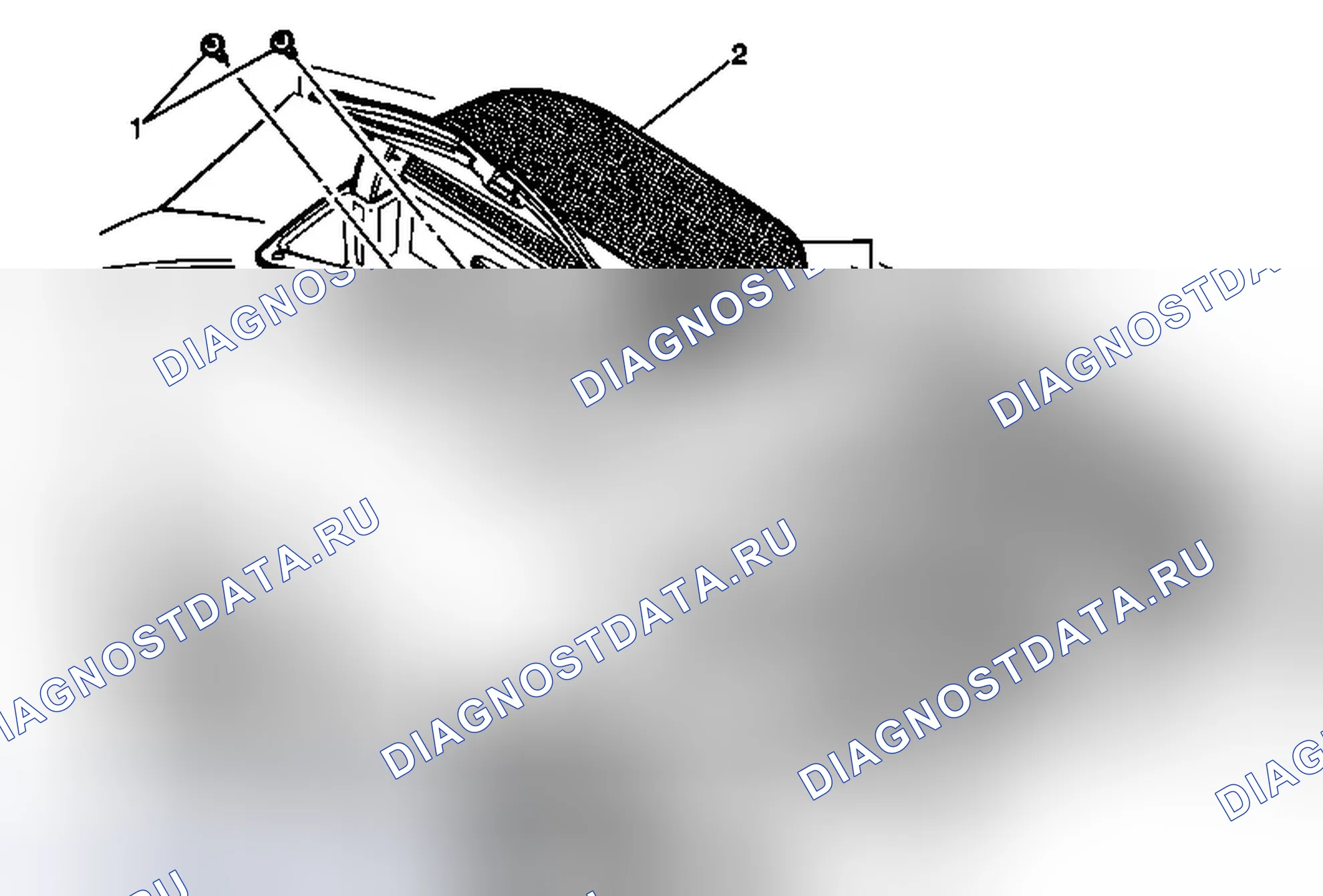 Рис. 187: Замена центрального отсека приборной панели (анклав). GMC Acadia I рестайлинг