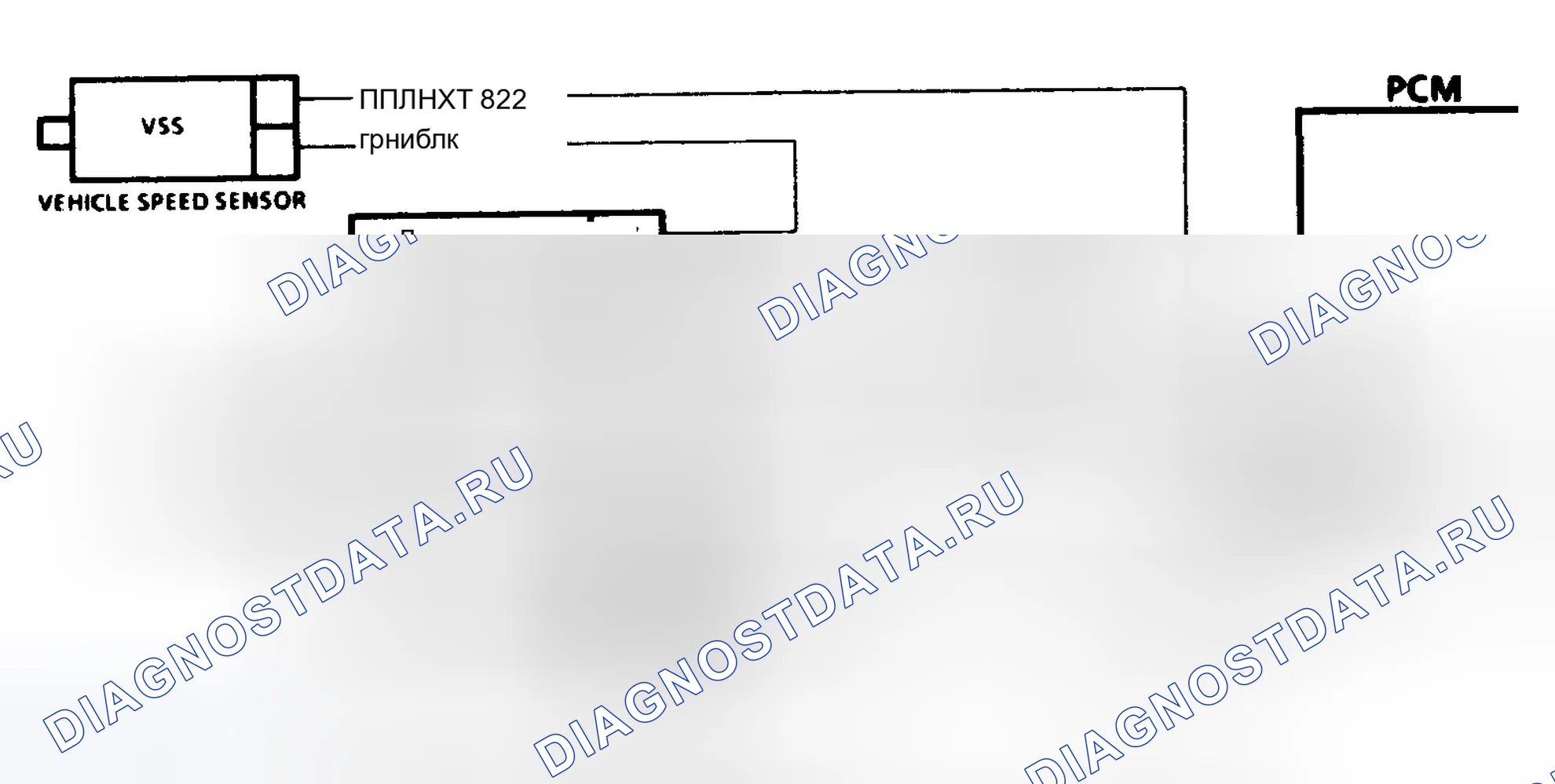 Рис. 248: Код 24, Схема (серия " C " и " K " Exc. M / T) Датчик скорости транспортного средства. Chevrolet Pickup C3500 