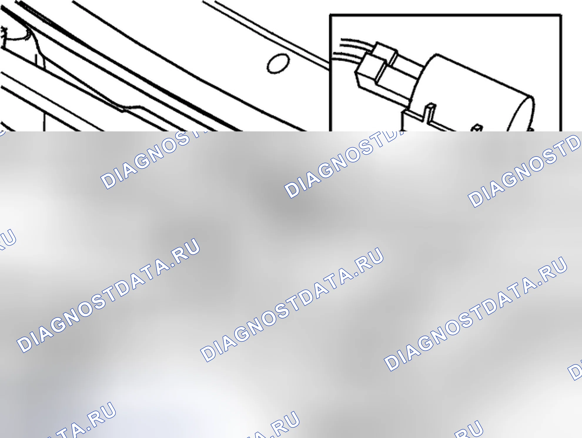 Рис. 1095: Конденсатор. Volvo V70 II