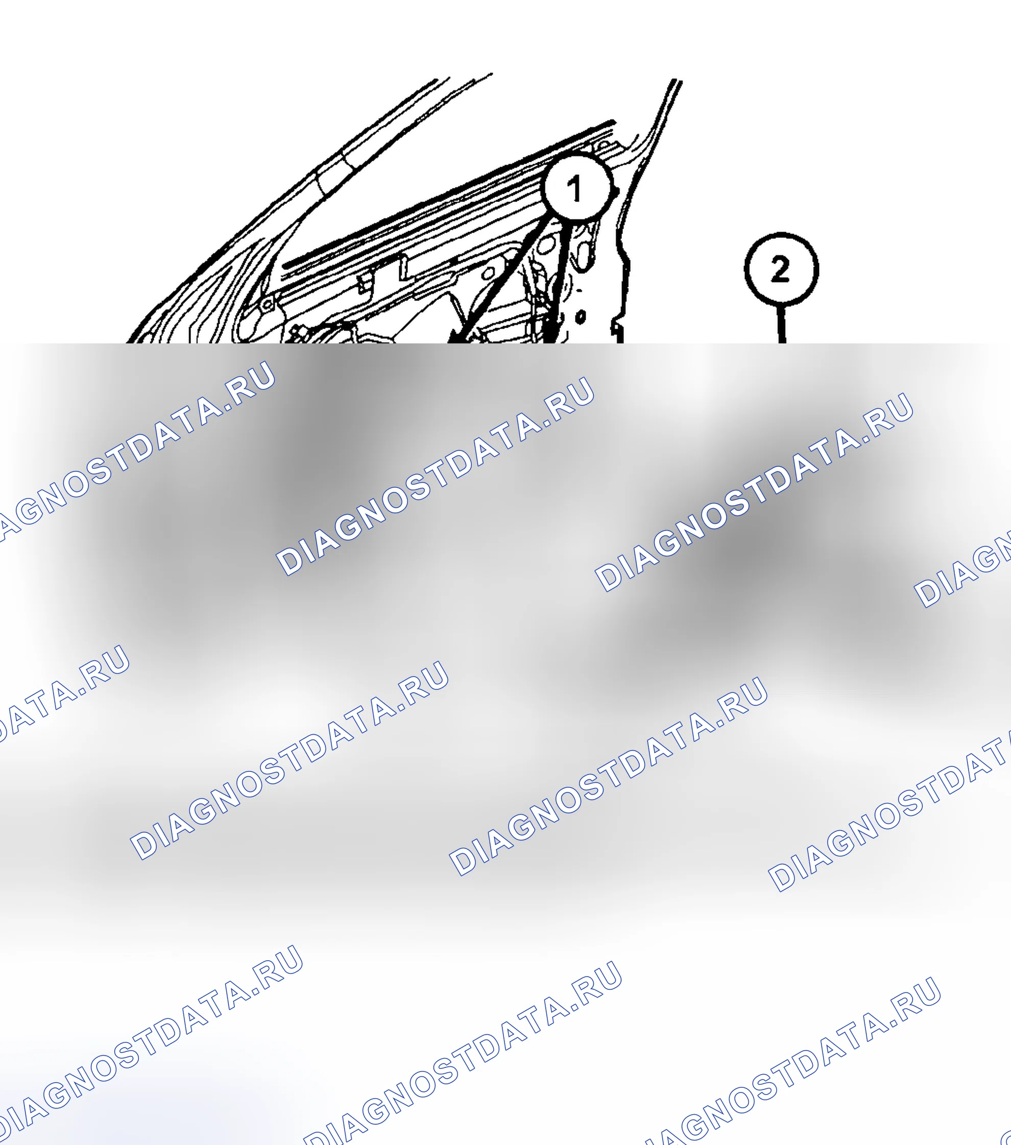 Рис. 61: ДЕМОНТАЖ. Chrysler Sebring II рестайлинг
