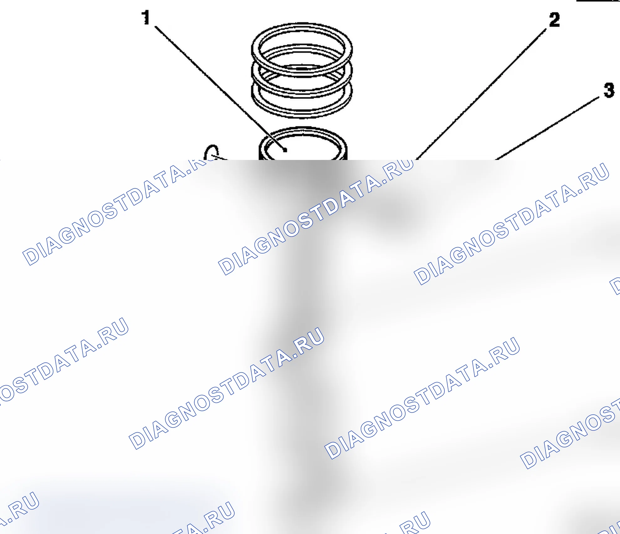 Поршень - Z 14 XE, Z 16 XE - Все типы автомобилей. Opel Vectra B