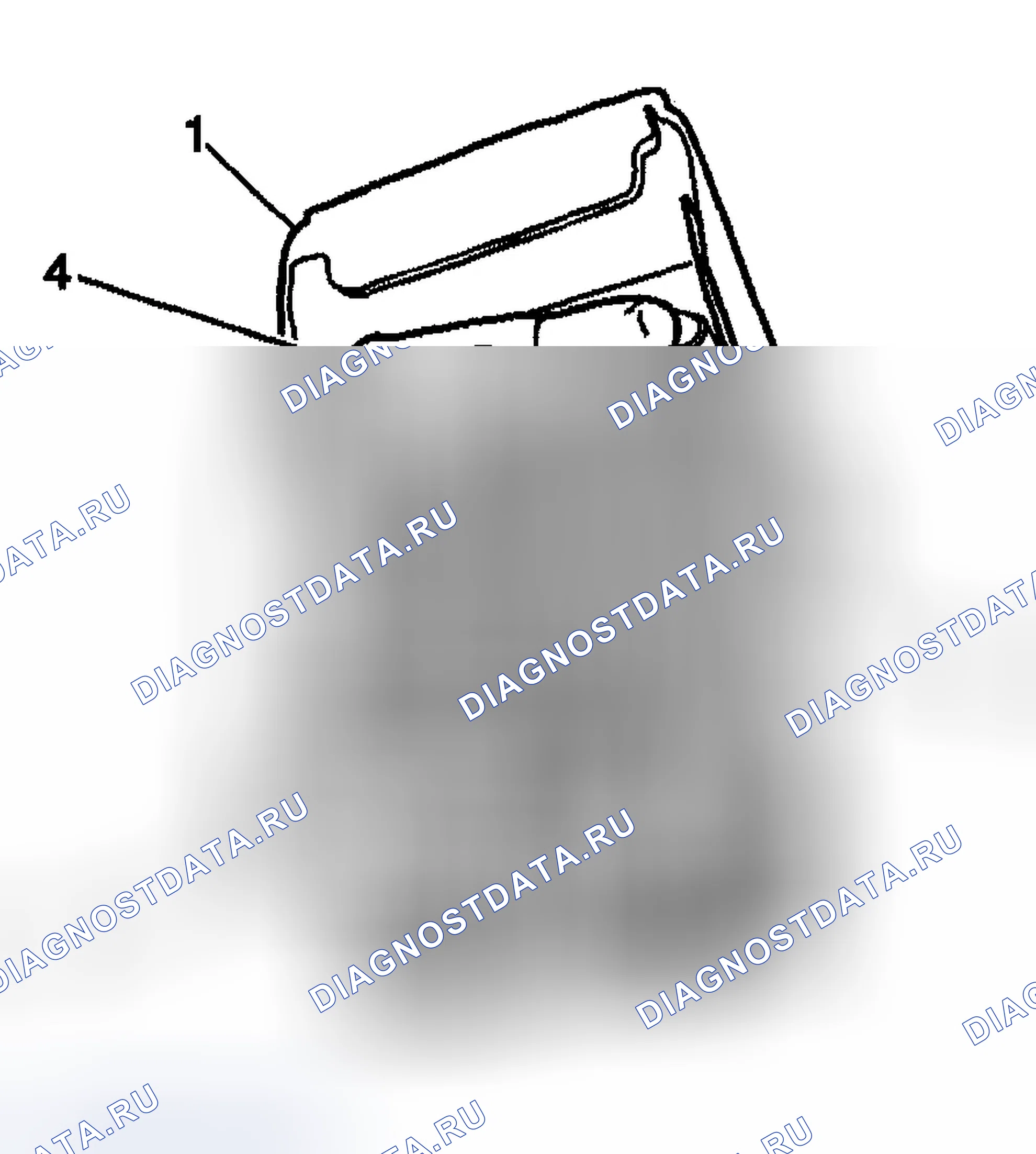 Рис. 170: Процедура удаления. Chevrolet TrailBlazer I
