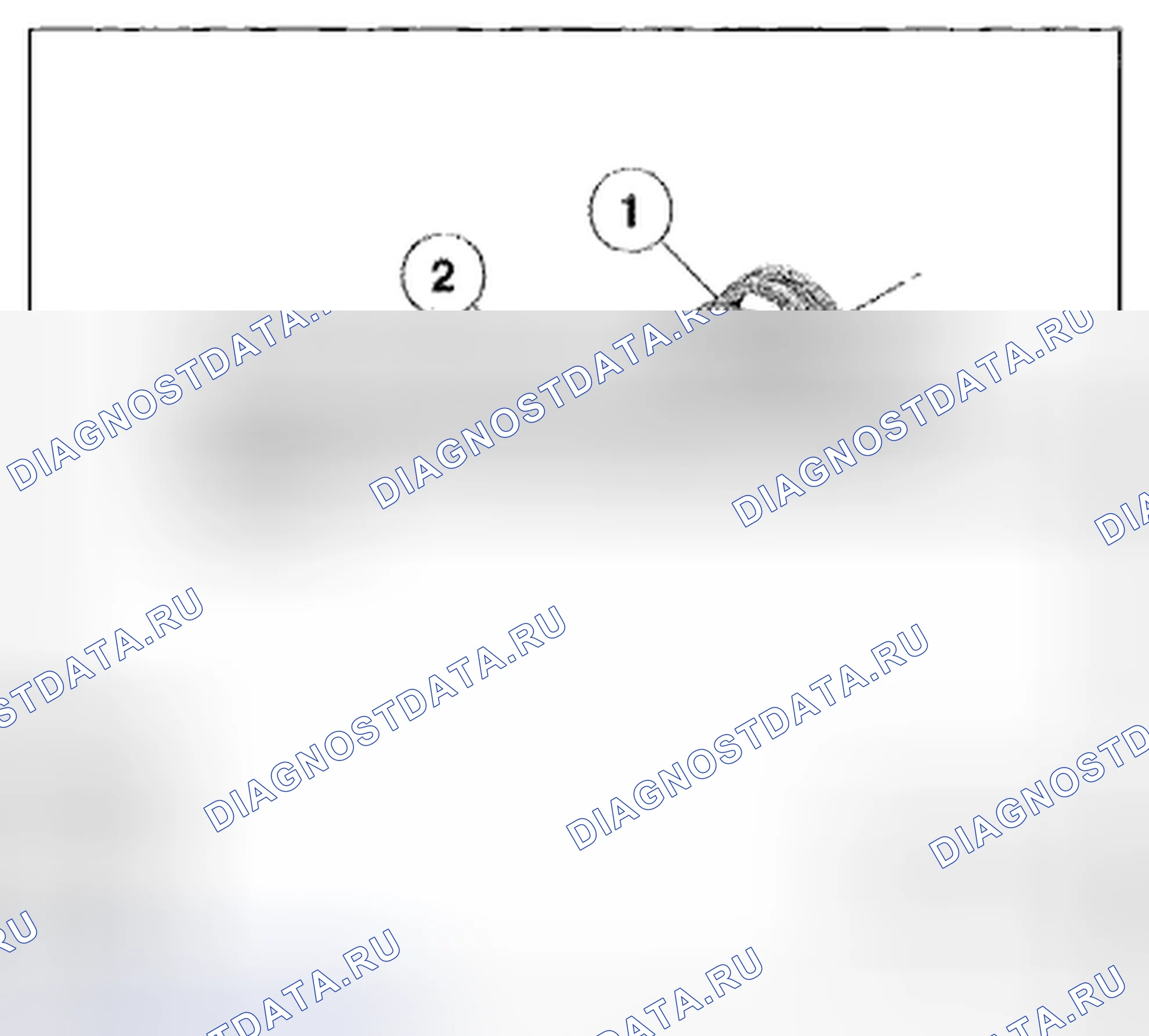Рис. 477: Передняя планетарная ступица водила в разобранном виде. Mazda Tribute II