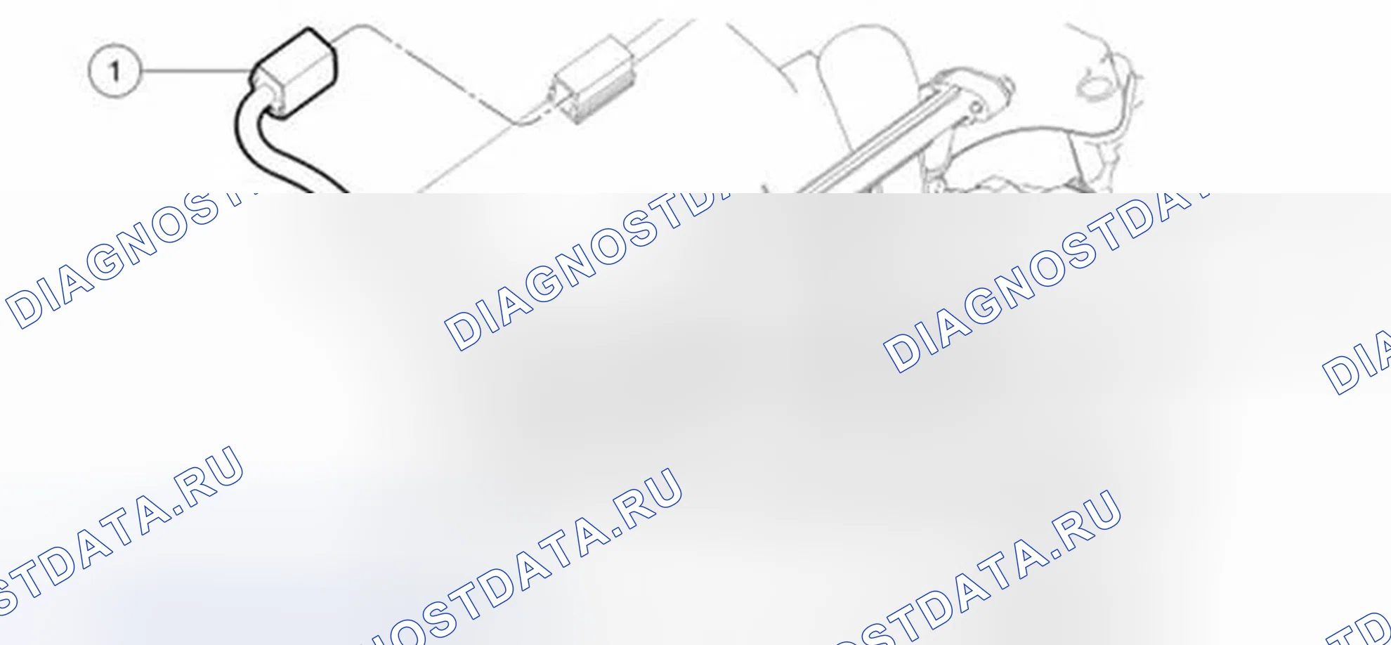 Рис. 9: Датчик детонации (Ks) - 4,0 л. Ford Ranger II рестайлинг