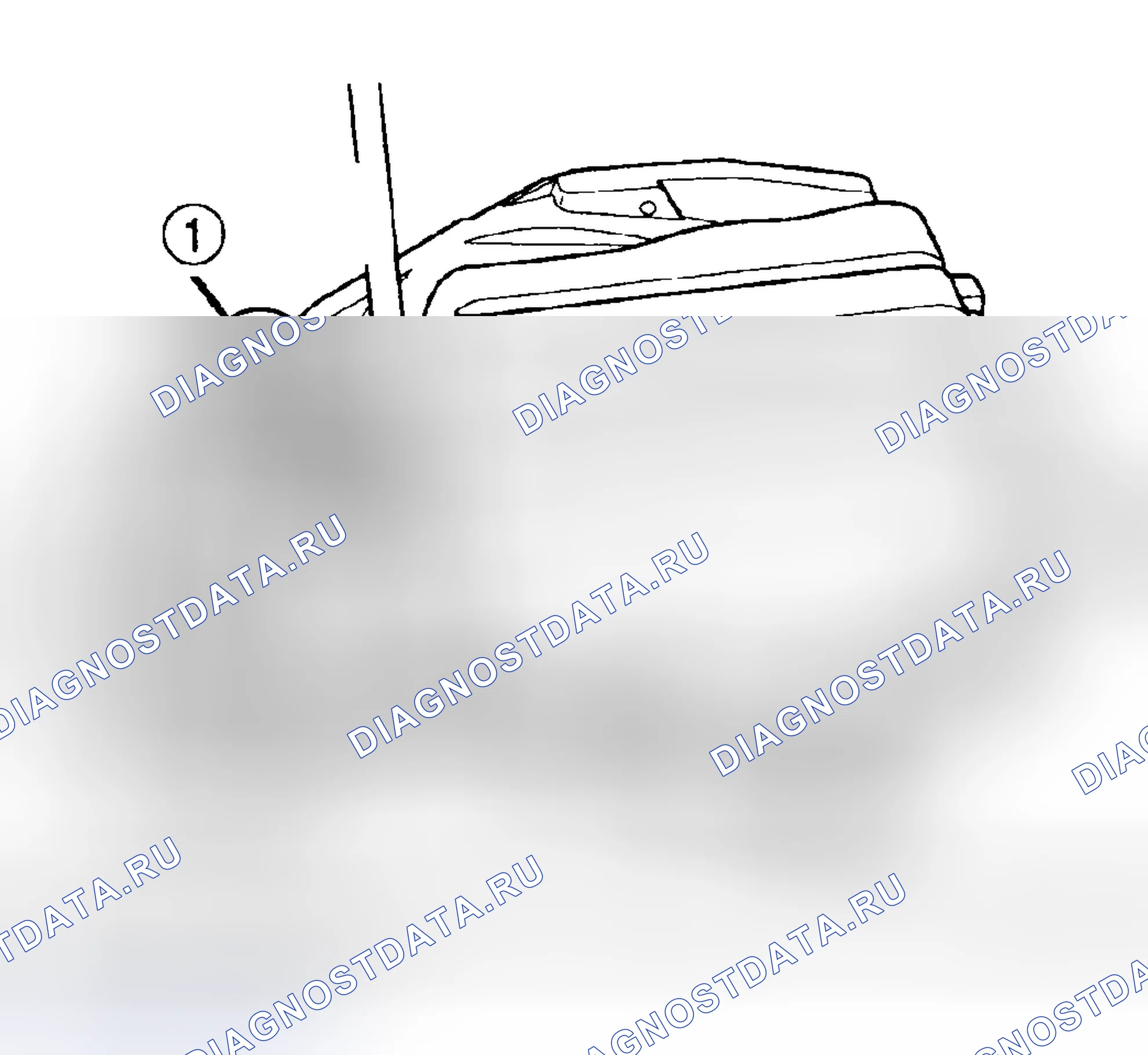 Рис. 362: ДЕМОНТАЖ. Chrysler Sebring II рестайлинг