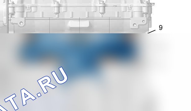 Сборка: двигателя — b1jp09ud. Citroen C2 I