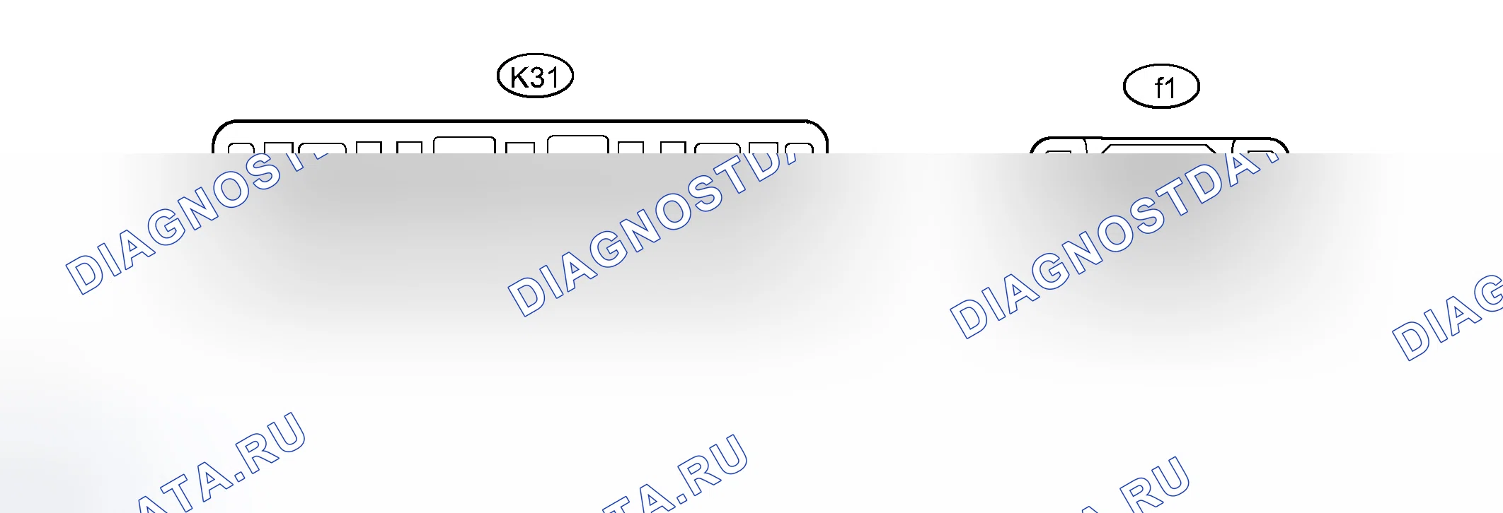 Рис. 12: КЛЕММЫ ЭБУ. Haval H8 I