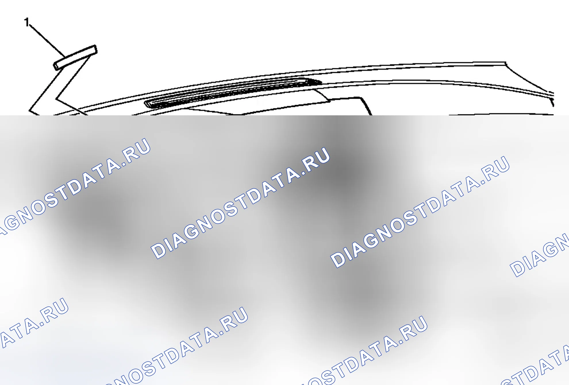Рис. 129: Замена обрезной пластины приборной панели - левая сторона (траверса). Chevrolet Traverse I