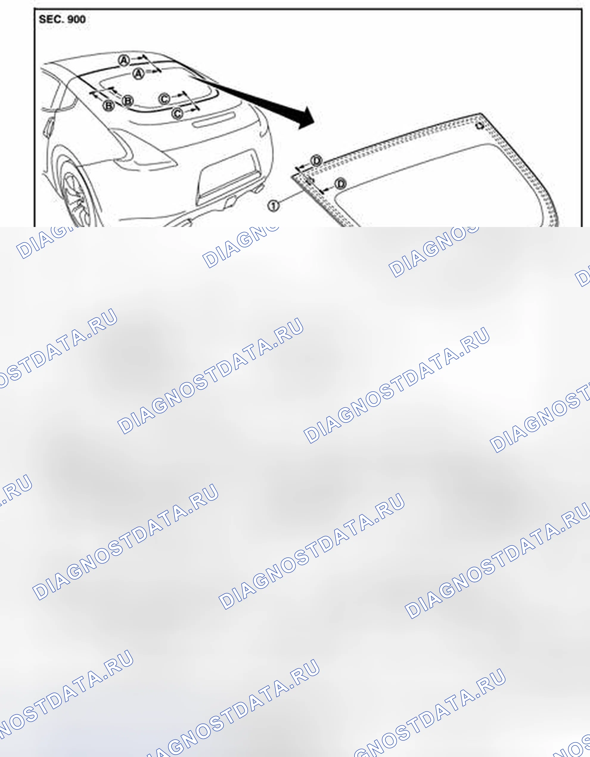 Рис. 67: Разнесенный вид. Honda MDX I