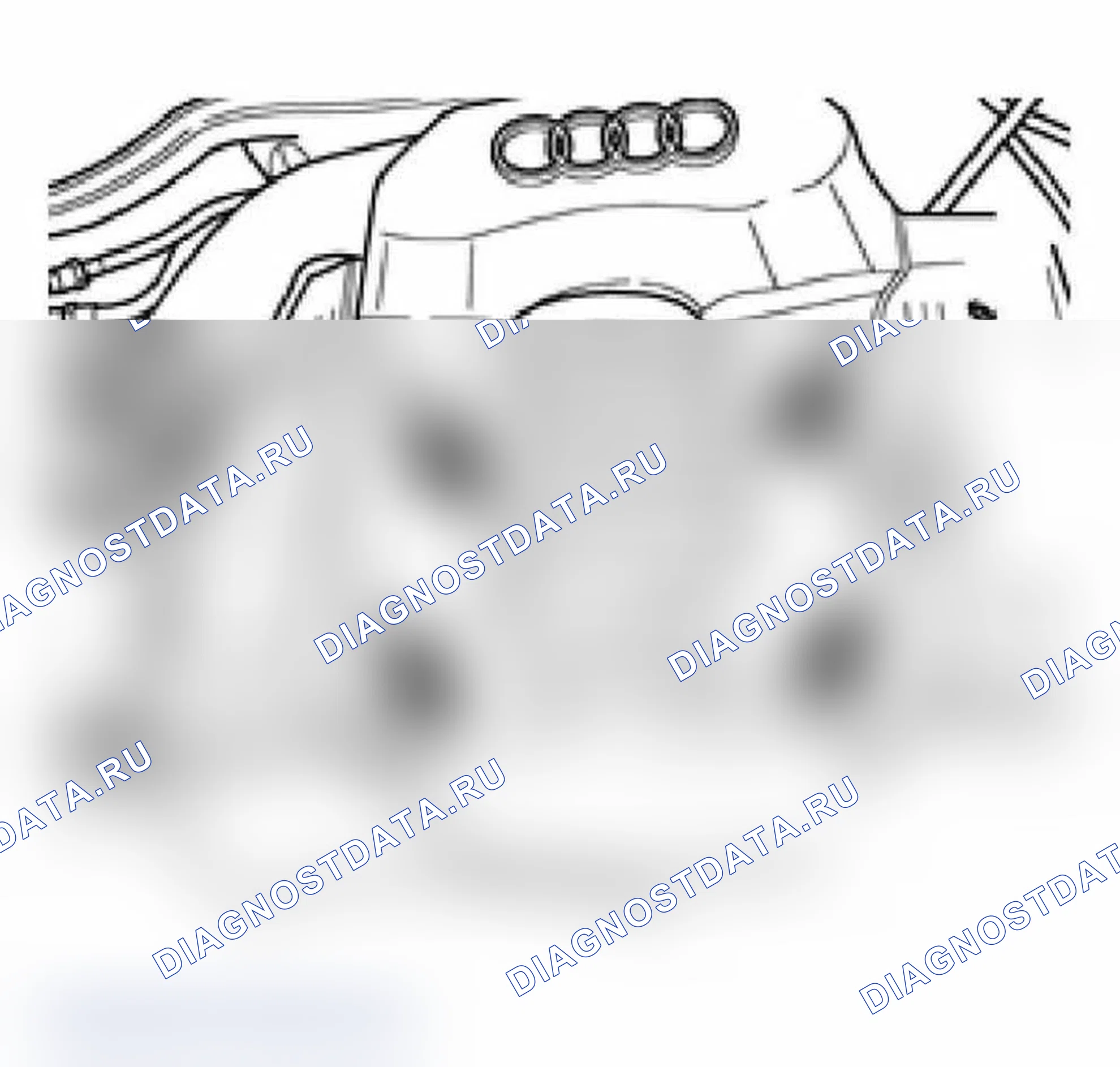 Рис. 61: Удаление. Audi A6 C5 рестайлинг