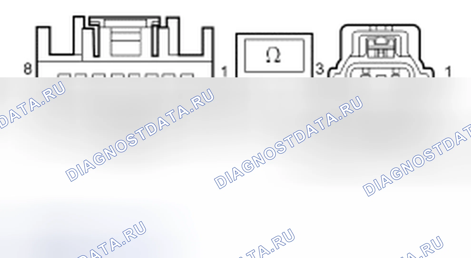 Рис. 1: ТОЧЕЧНОЕ ИСПЫТАНИЕ B: коды неисправностей C1700, C1703 И xtaгx2 C1706. Hyundai Lafesta I