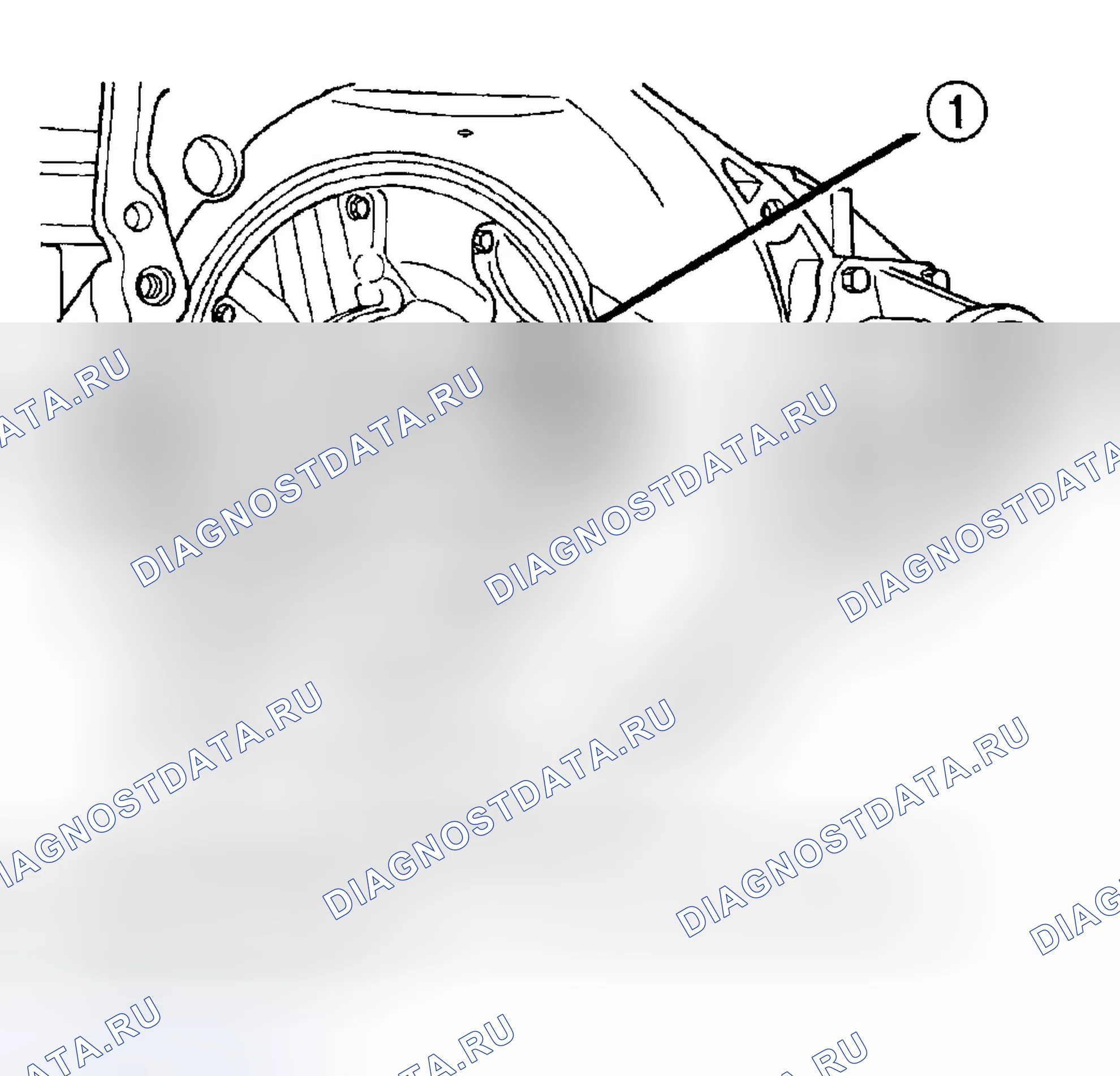 Рис. 125: ДЕМОНТАЖ. Dodge Neon II