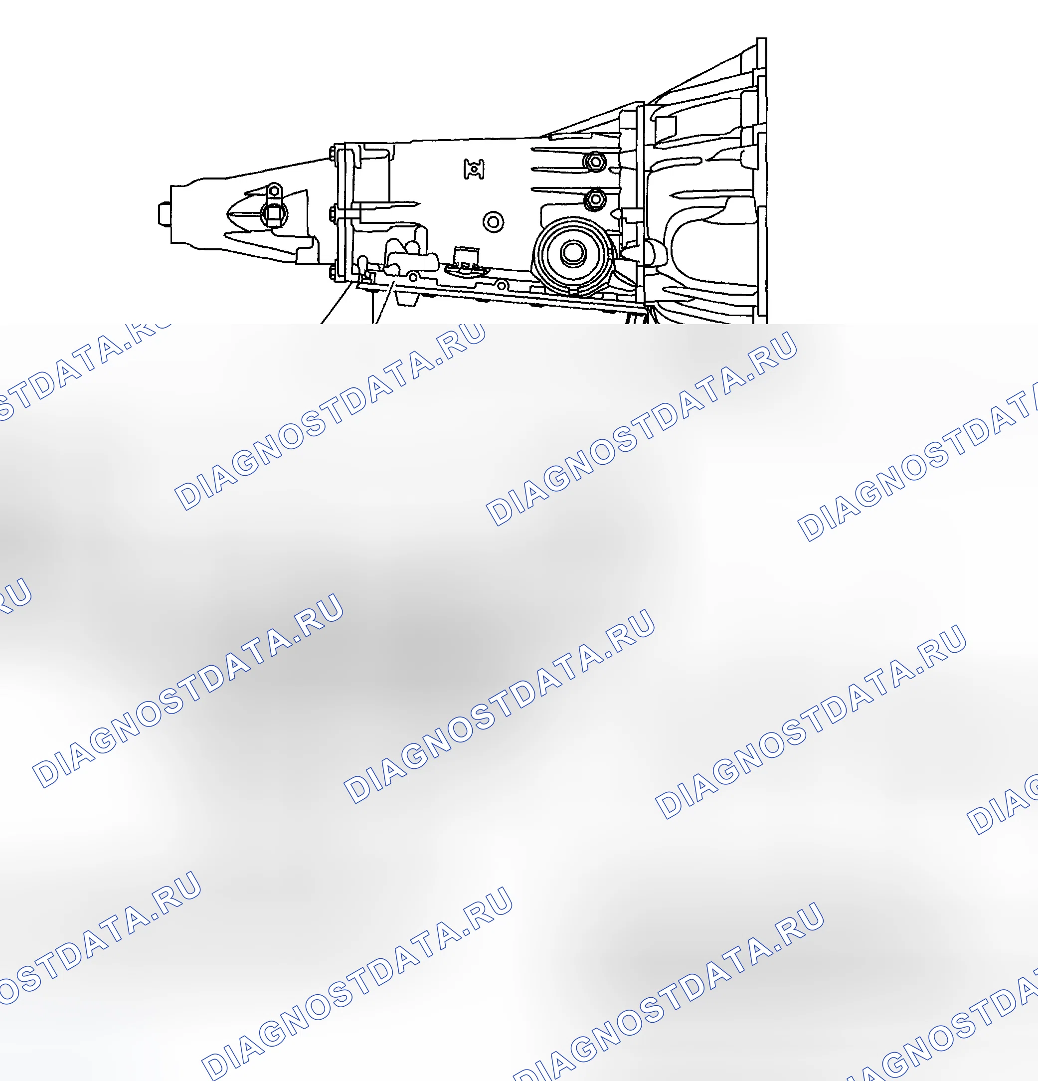 Рис. 518: Идентификационная информация о передаче. Chevrolet Suburban K1500 GMT800