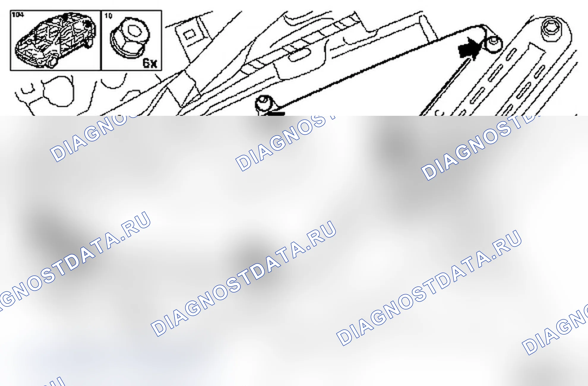 Замена бокового стекла (неподвижного) (модель F 68). Opel Signum I рестайлинг