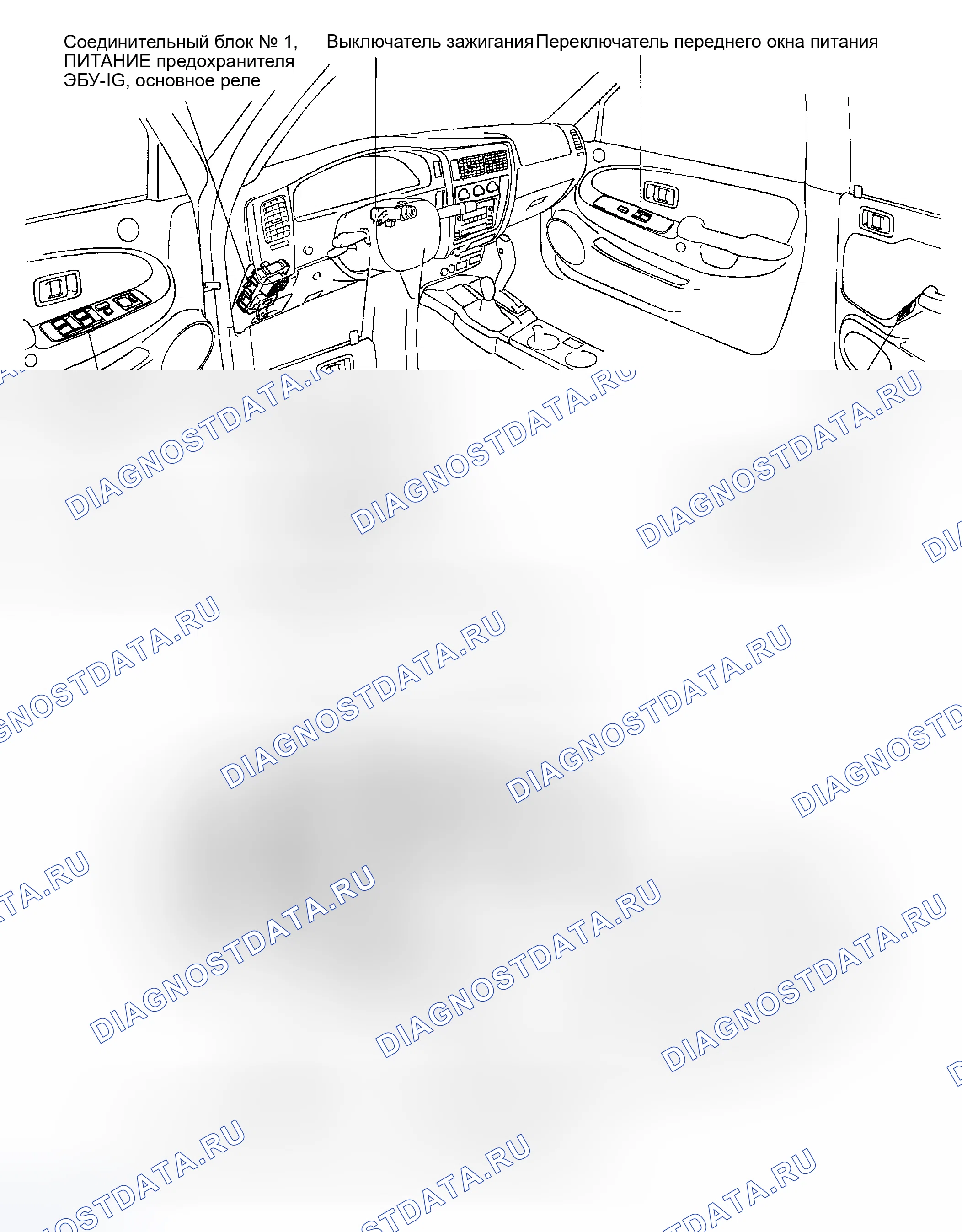 Рис. 1: РАСПОЛОЖЕНИЕ. Toyota Tacoma I рестайлинг