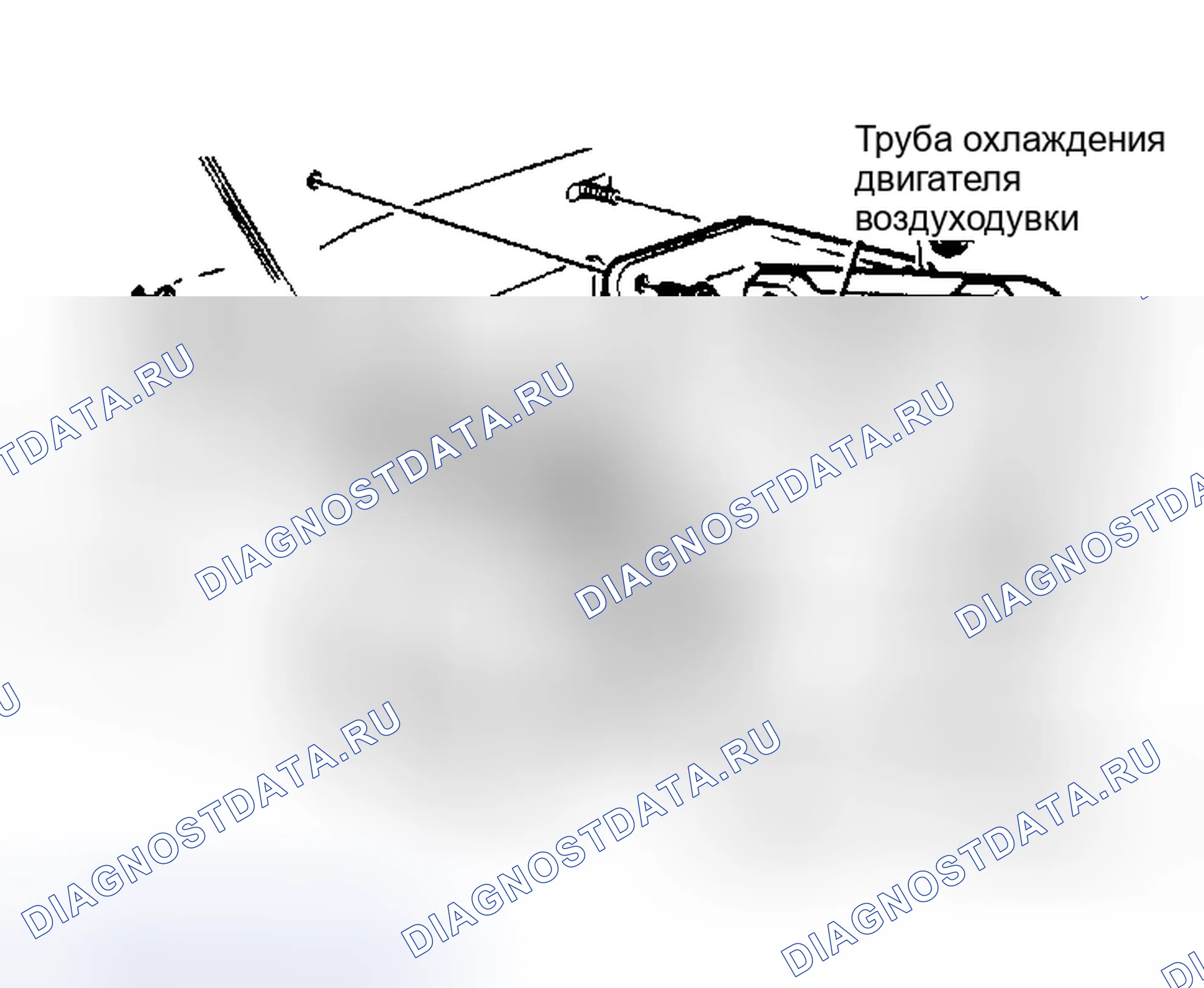 Рис. 1: Монтаж двигателя воздуходувки показаны модели «С» и «К». Модели «G» и «S» похожи.. GMC Cab & Chassis S15 