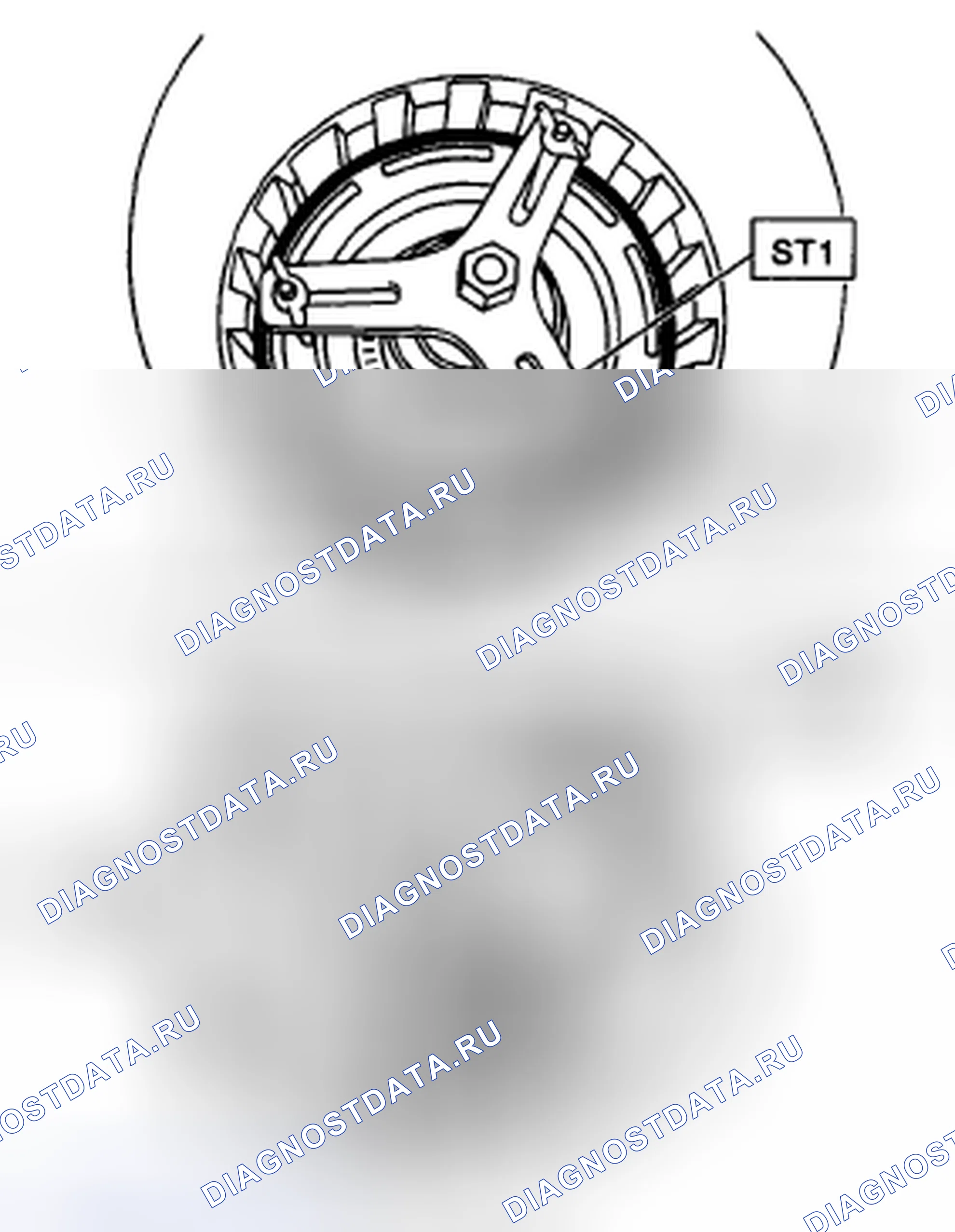 Рис. 549. Subaru Outback BP рестайлинг