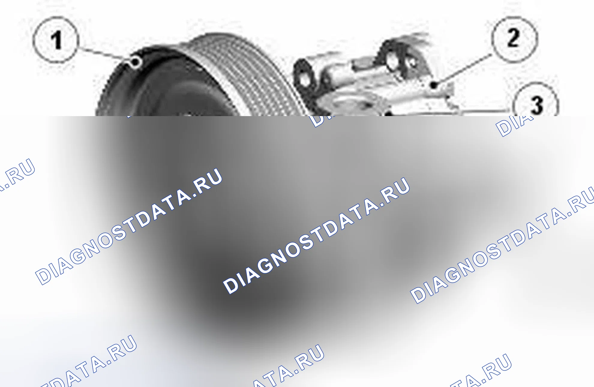 Рис. 37: НАСОС ГУР. Jaguar XK II рестайлинг