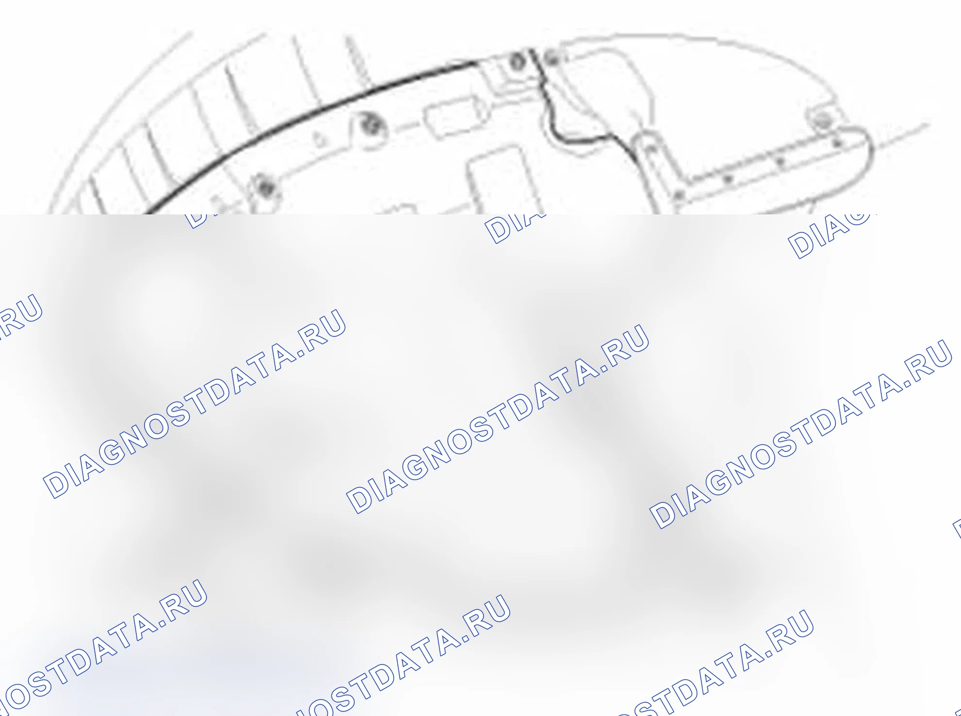 Рис. 1: Демонтаж. Hyundai Santa Fe II рестайлинг