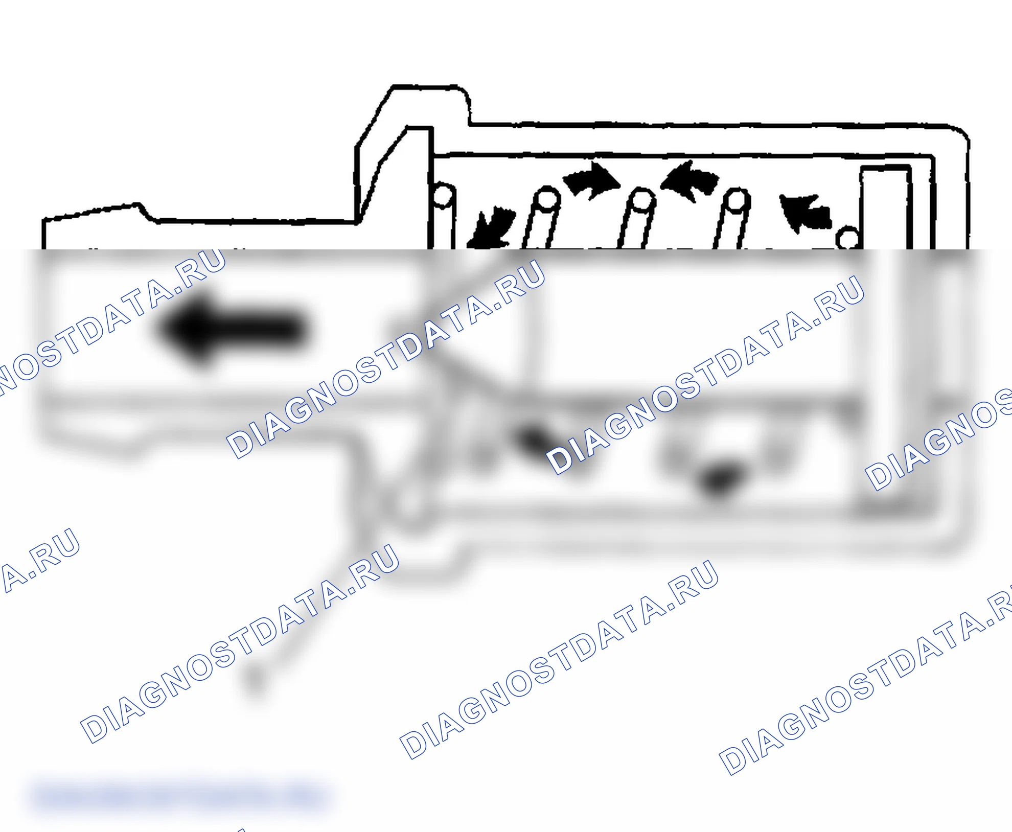 Рис. 673: Описание системы вентиляции картера. GMC Savana Special G3500 