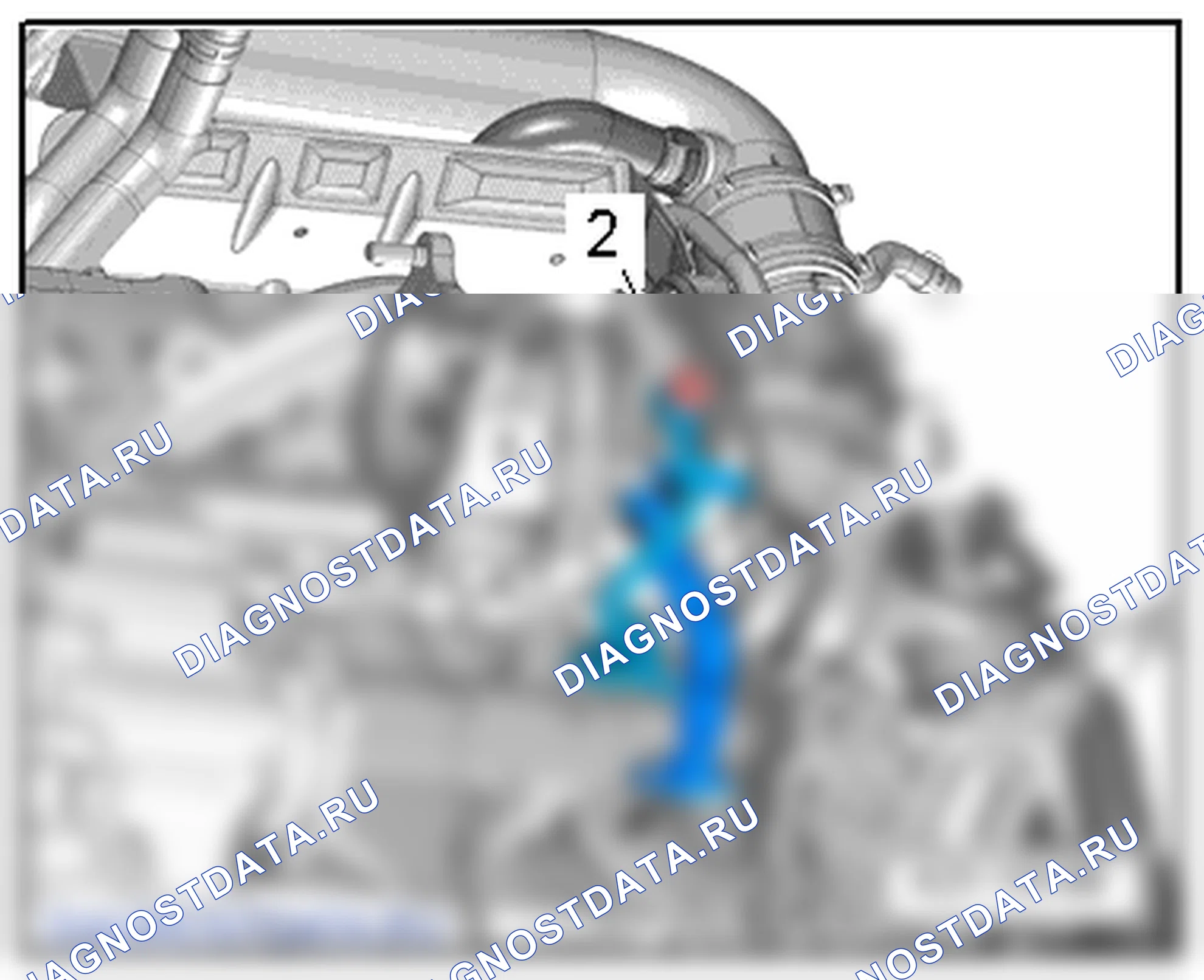 Турбонагнетатель (1,8/112; 118 кВт TSI; 2,0/147 кВт TSI). Skoda Octavia Ii