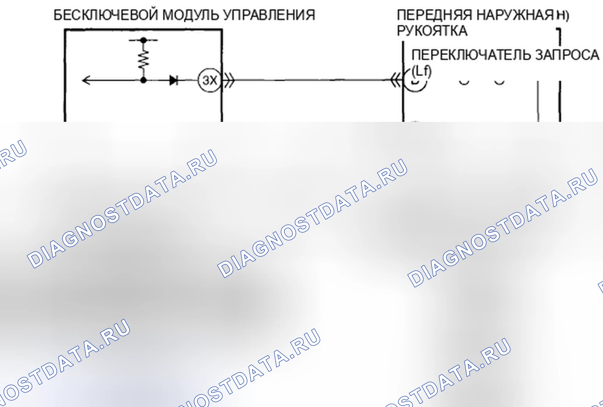 Рис. 163: расшифровка кода ошибки B10D1:23 [РАСШИРЕННАЯ СИСТЕМА БЕСКЛЮЧЕВОГО ВВОДА И КНОПОЧНОГО ПУСКА]. Mazda 6 GH рестайлинг