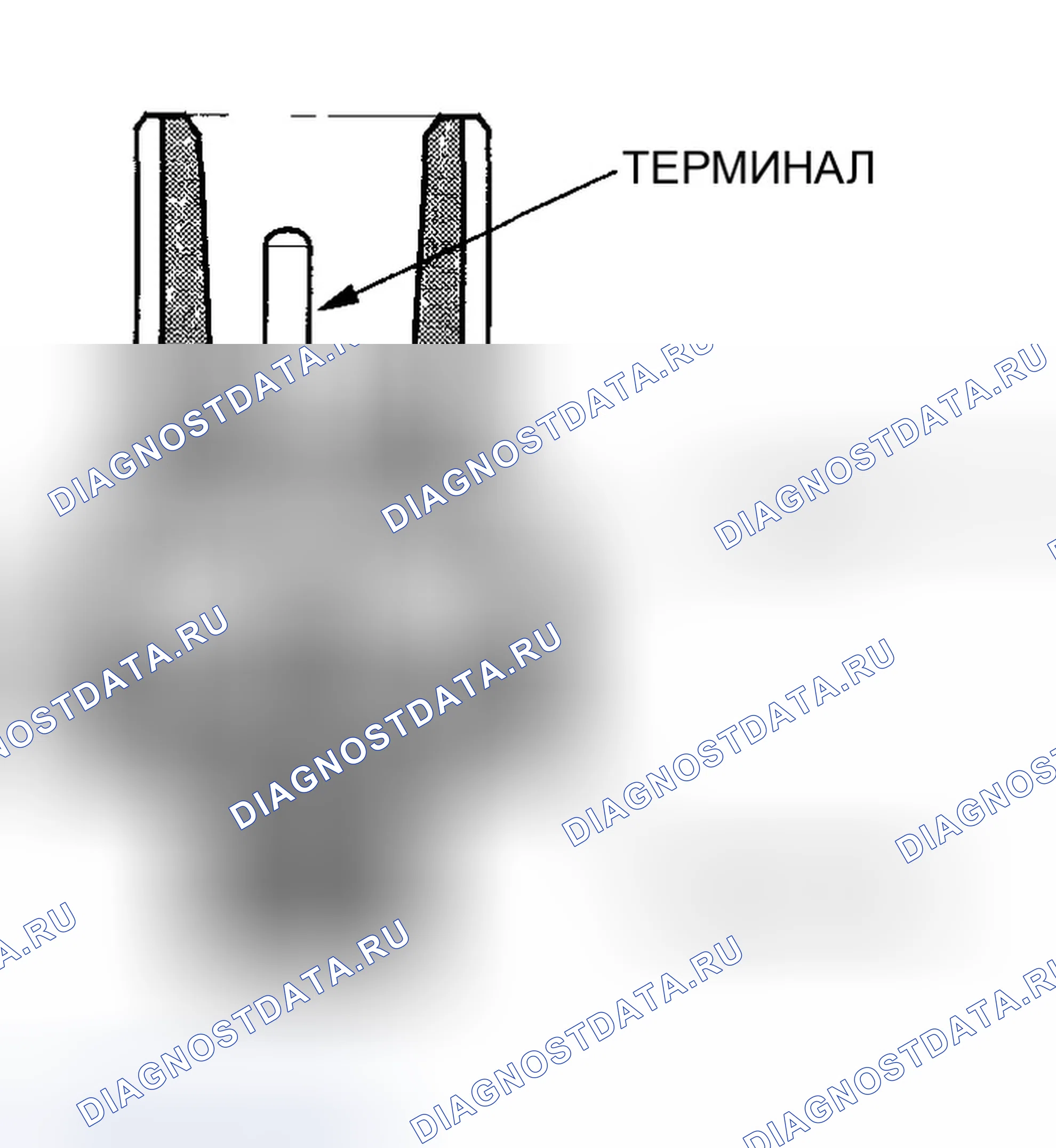Рис. 36: Датчик детонации. Honda Accord VII рестайлинг