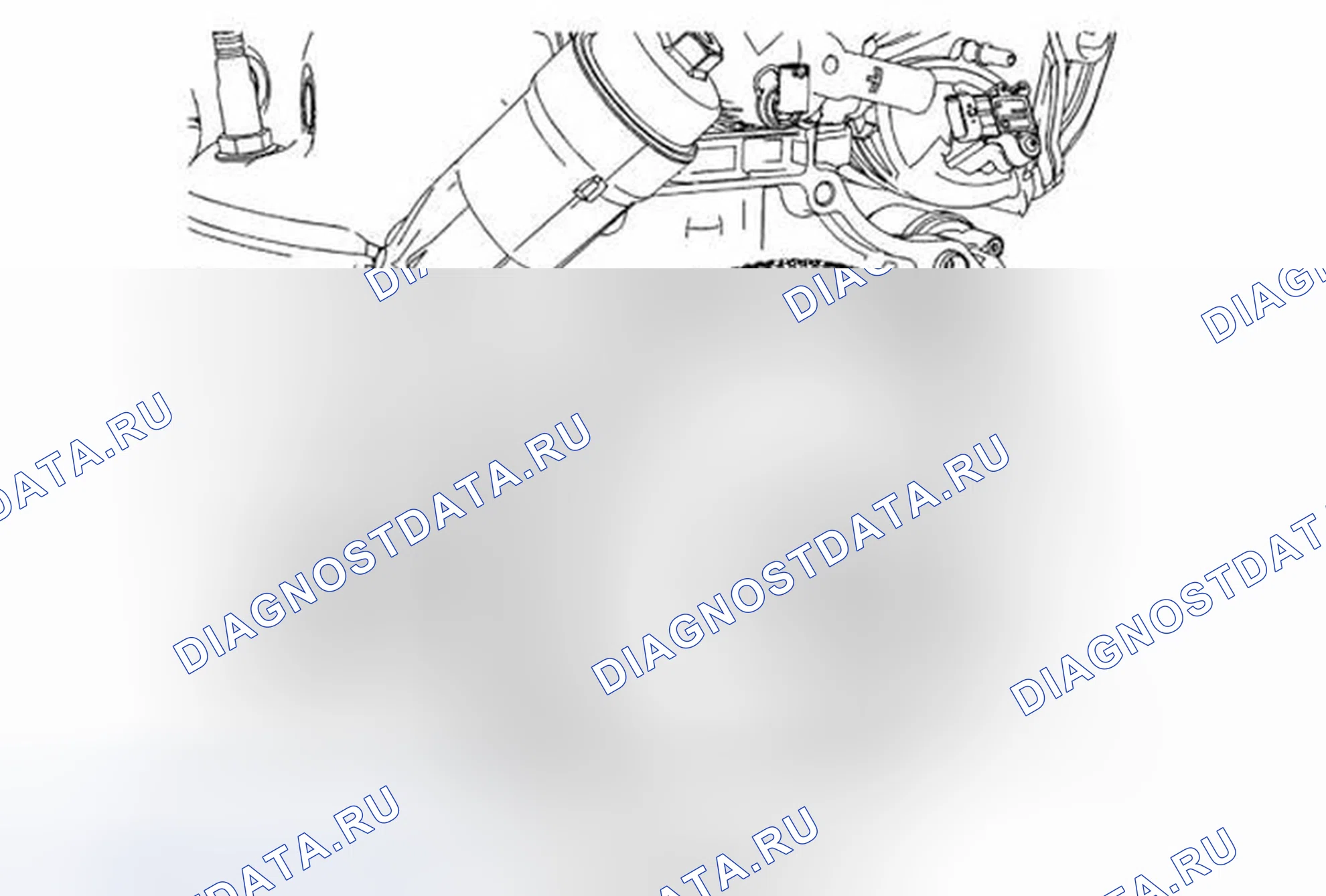 Рис. 58: Замена маховика двигателя. Chevrolet Sonic I