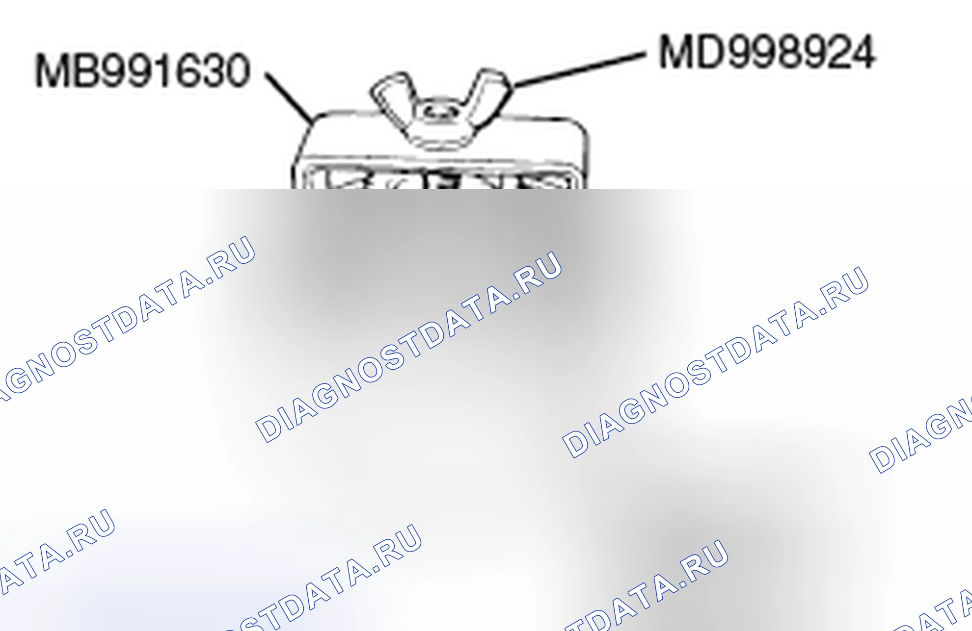Рис. 477: > > B < < УСТАНОВКА СТОПОРНОГО КОЛЬЦА. Mitsubishi Galant IX рестайлинг