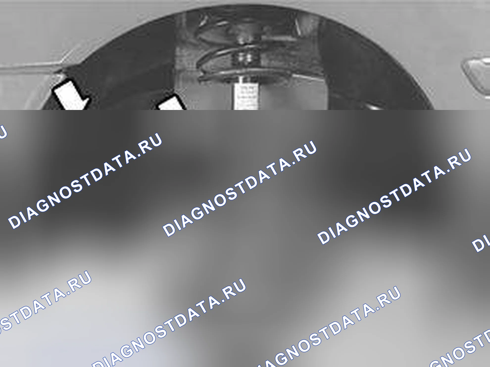 Рис. 299: Установка гаек на подкрылок. Volvo S80 I