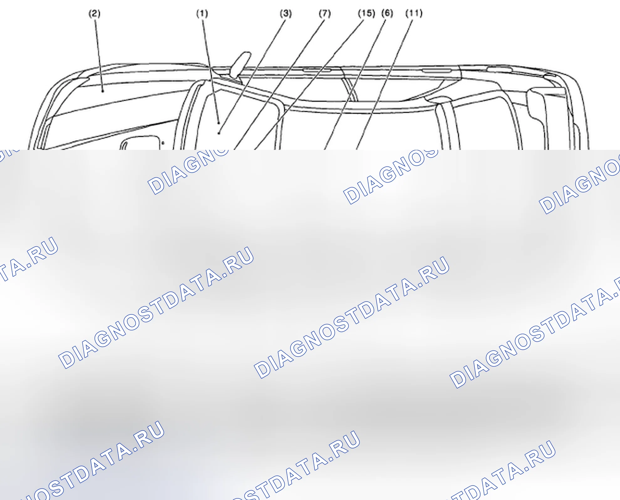 Рис. 560: РАСПОЛОЖЕНИЕ. Subaru Impreza GD/GC/GG рестайлинг 2