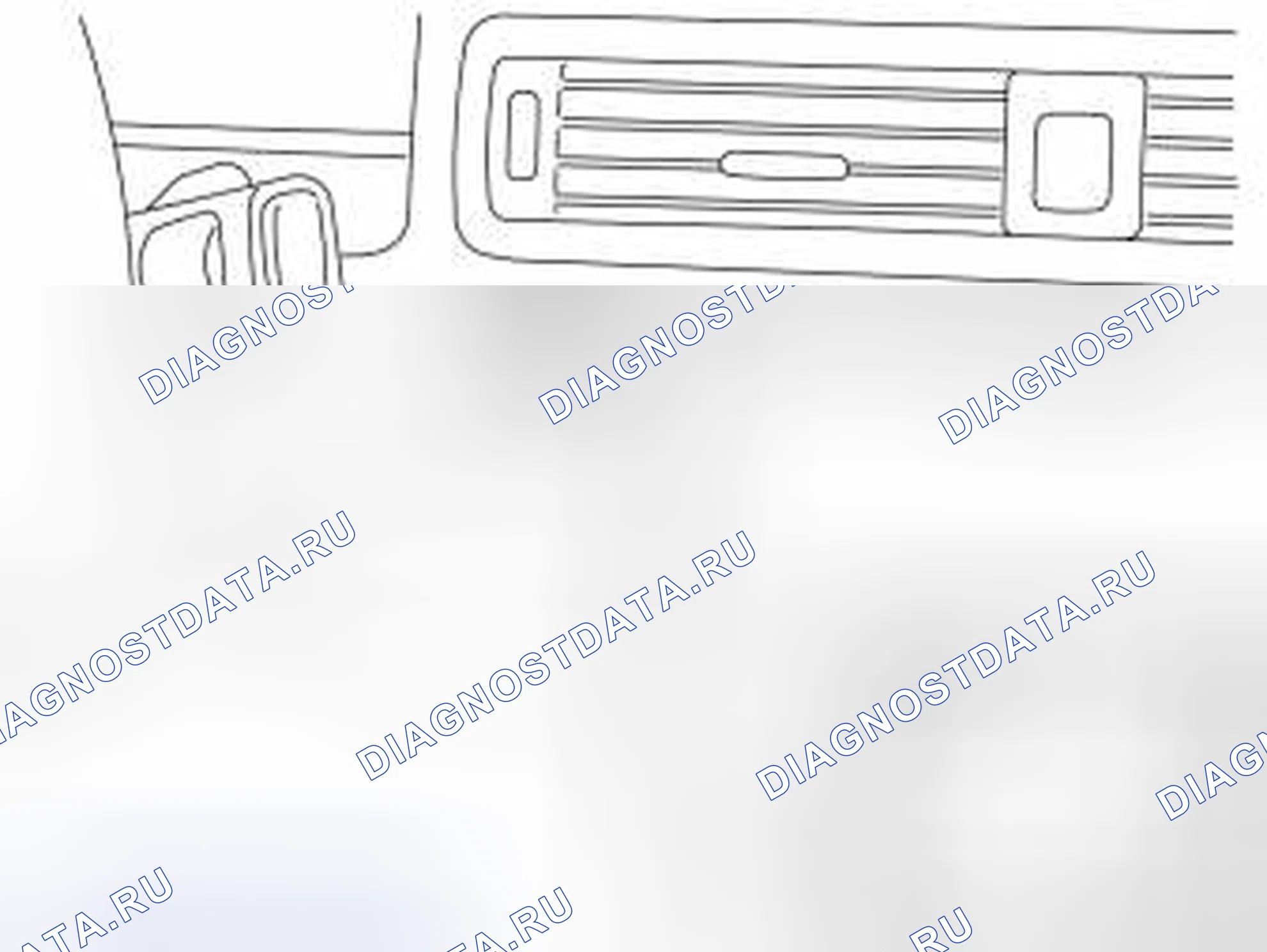 Рис. 379: УСТАНОВКА КЛАВИАТУРЫ. Volvo XC70 II