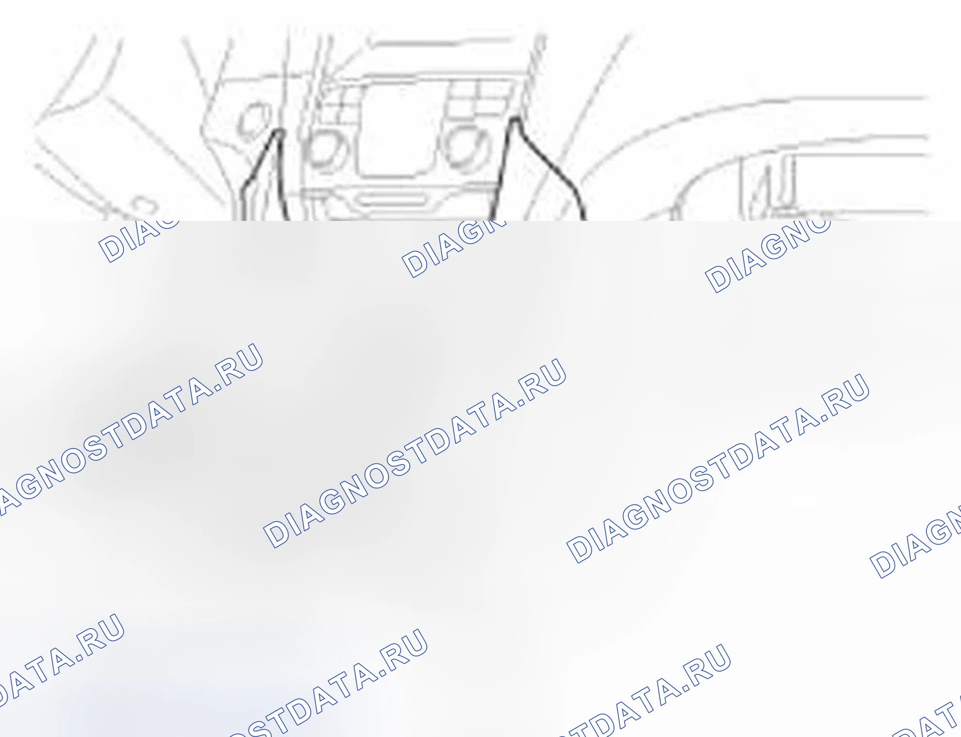 Рис. 18: Головной блок AVN. Hyundai Sonata VI