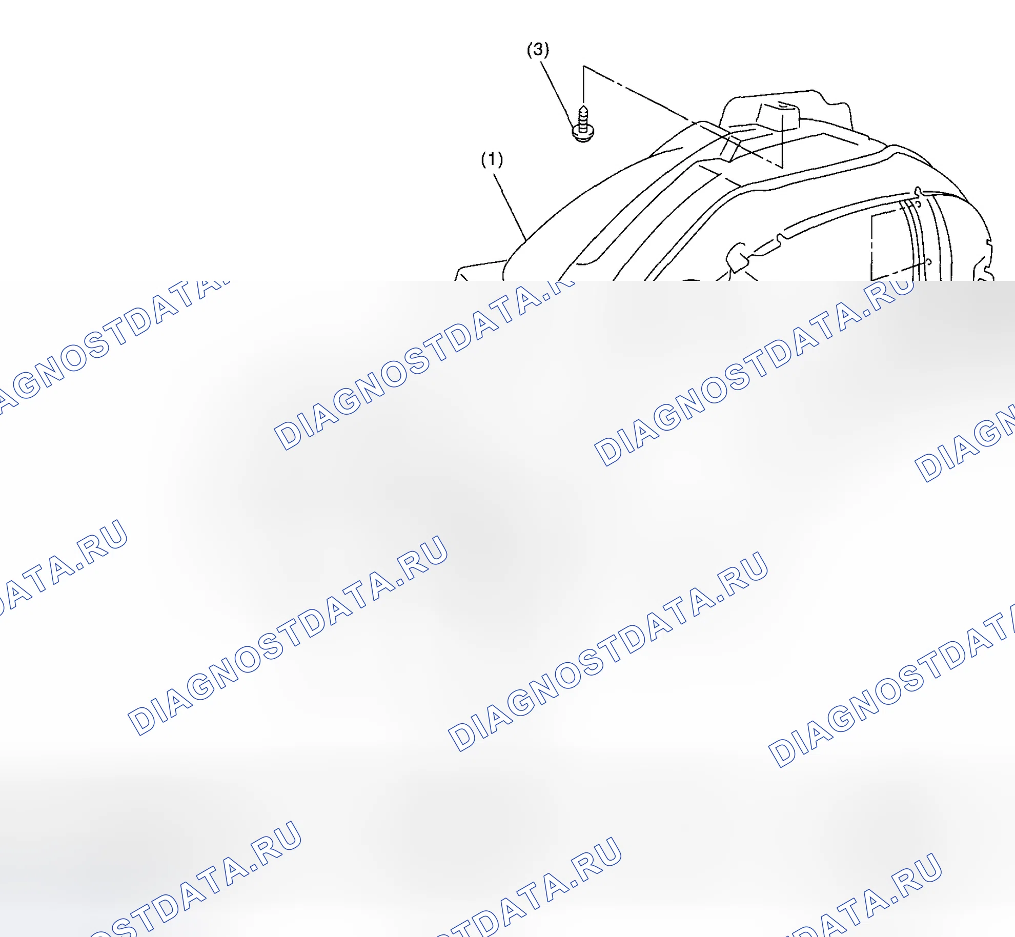 Рис. 6: ЗАЩИТА ОТ БУРОВОГО РАСТВОРА. Honda WR-V I