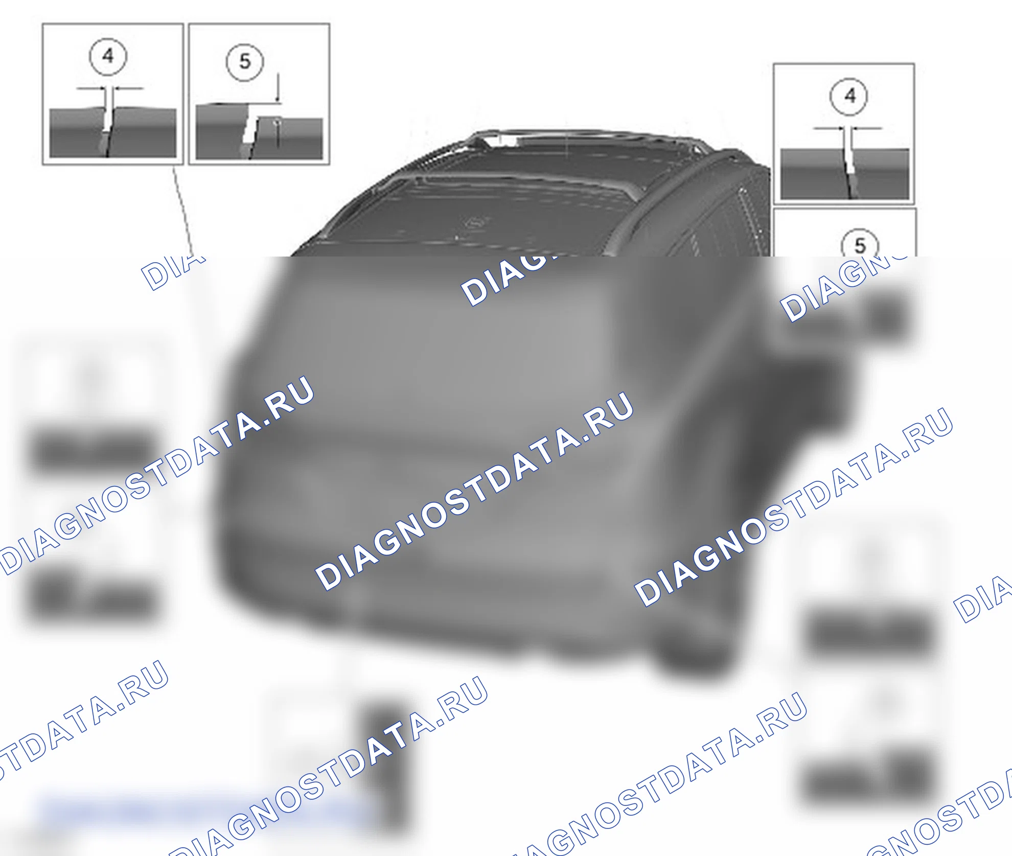 Как выверить поднимаемую дверь багажного отделения. Ford Kuga II