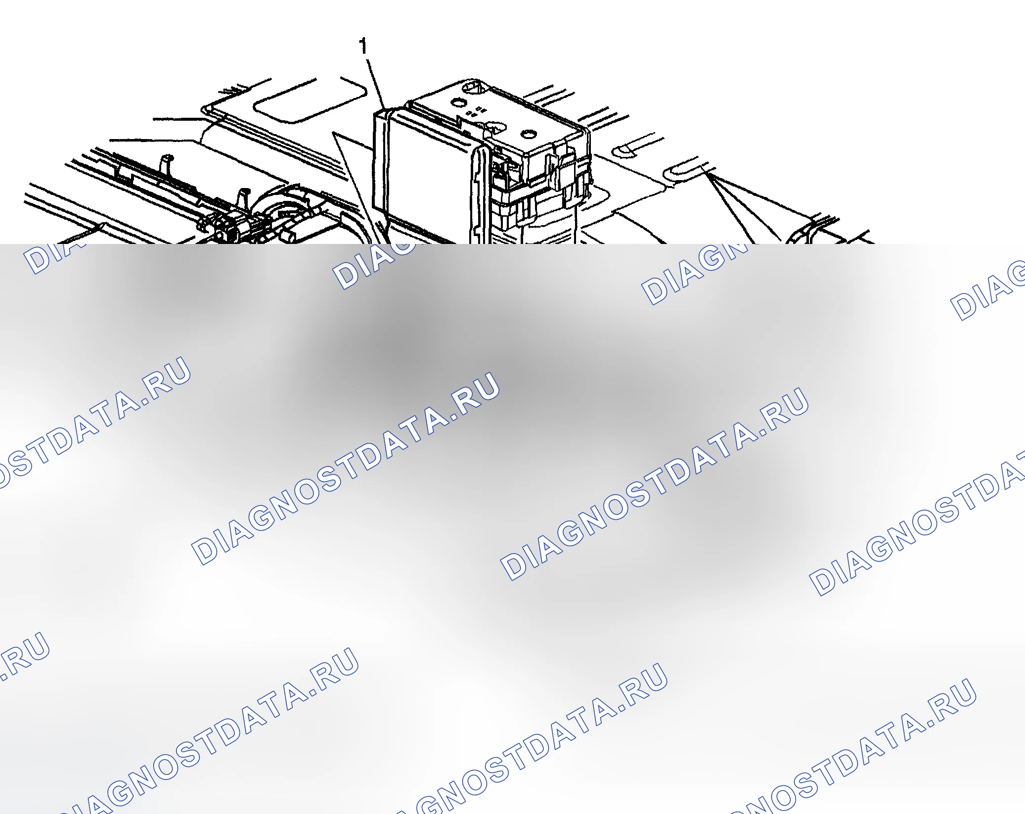 Рис. 32: Модуль управления кузовом (BCM). Chevrolet TrailBlazer I