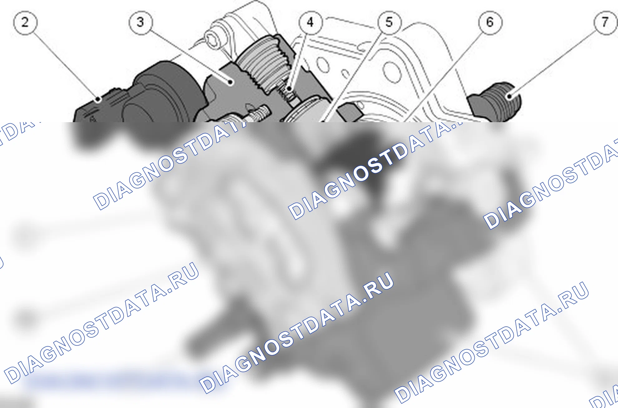 Диагностика подачи топлива и органов управления. Ford C-MAX I рестайлинг