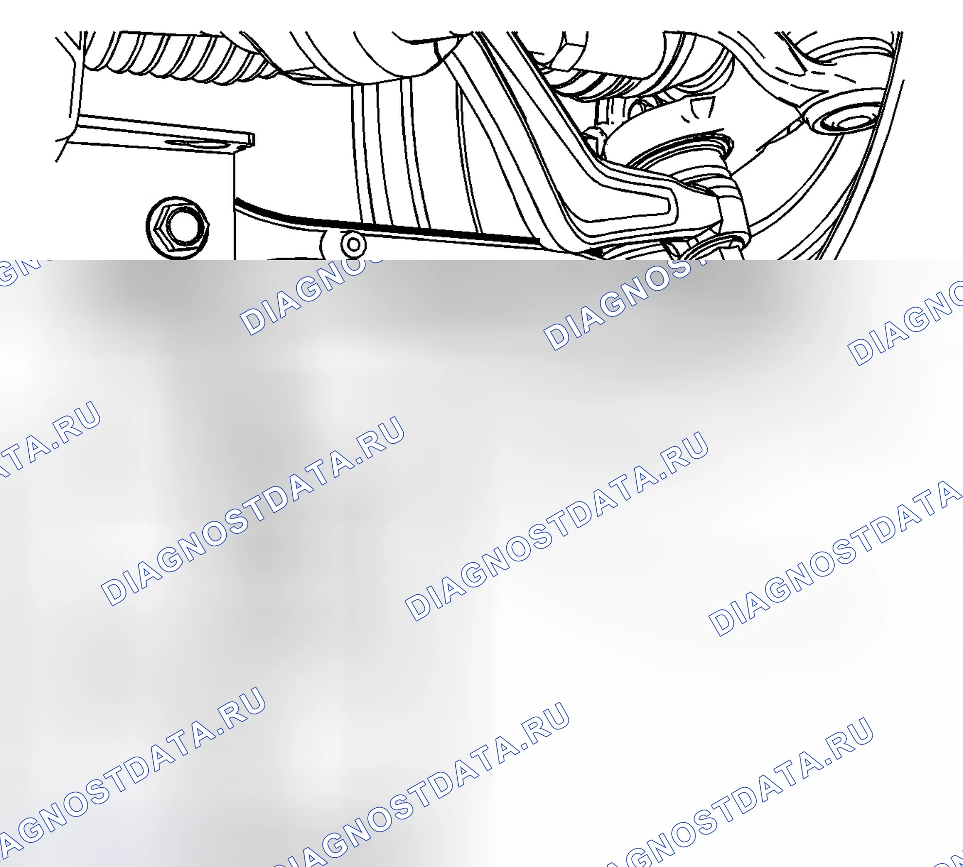 Рис. 2: Измерение размера Z. Cadillac ATS I