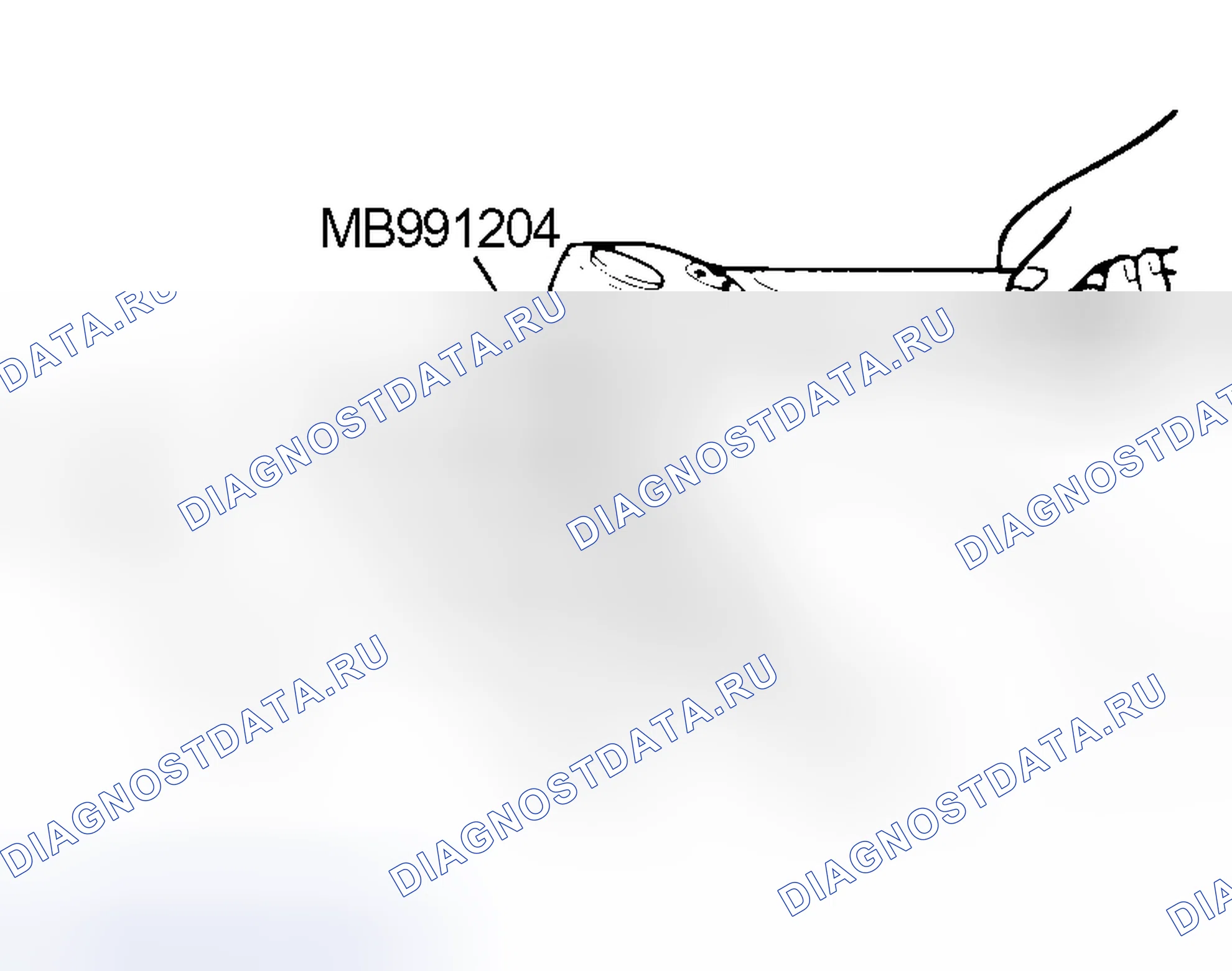 Рис. 126: < < A > > СНЯТИЕ КРЫШКИ ОПОРЫ СТАТИВА. Mitsubishi Lancer IX рестайлинг