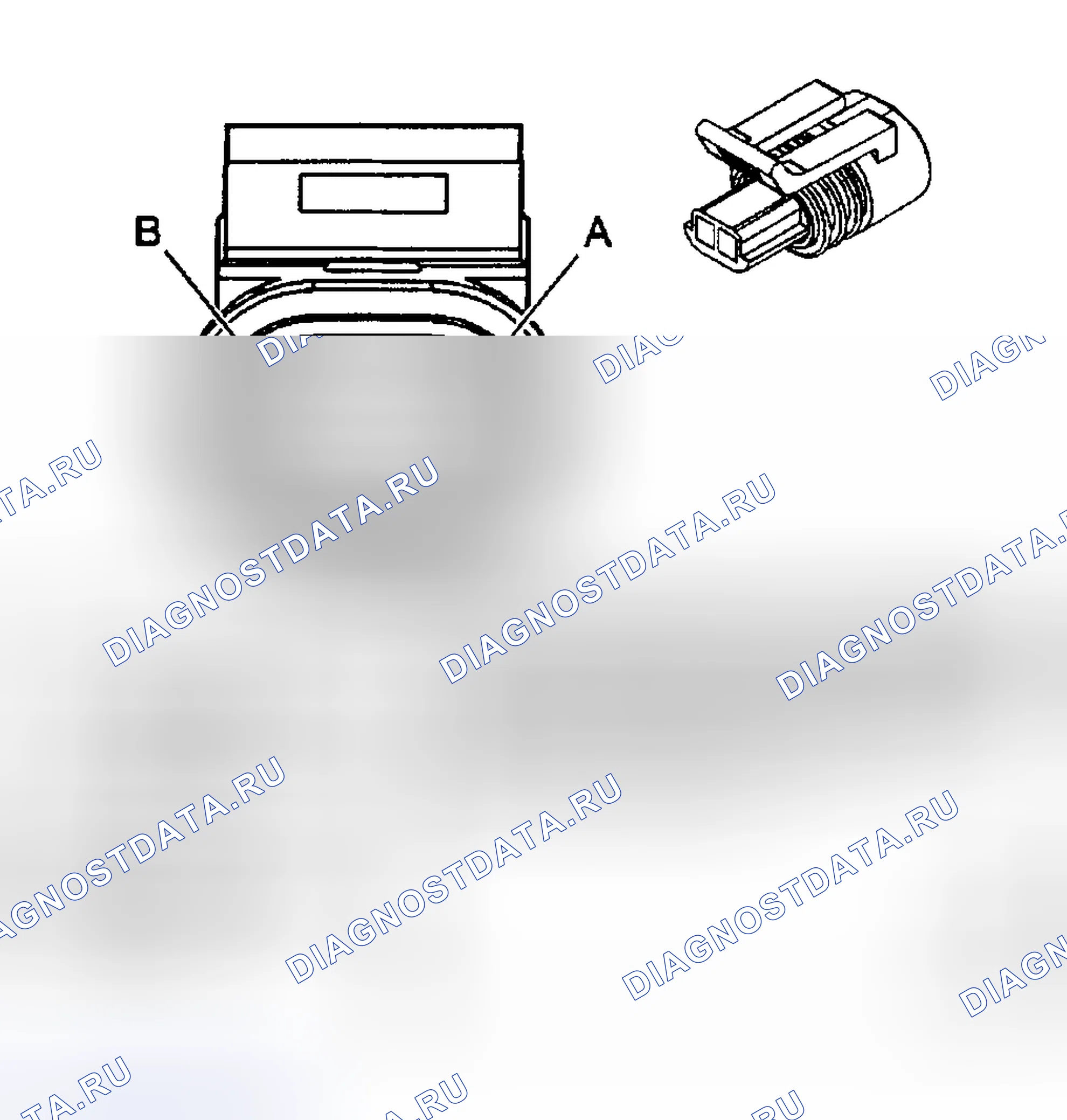 Рис. 1: ИДЕНТИФИКАЦИЯ СОЕДИНИТЕЛЯ. Kia Ceed CD